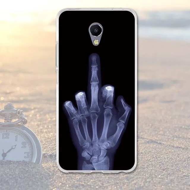 Phone Case For Meizu M5 Note Cases Back Cover for Meizu M 5 Note Covers Silicone Phone Bags Blue Charm Note 5 Fashion TPU Shell