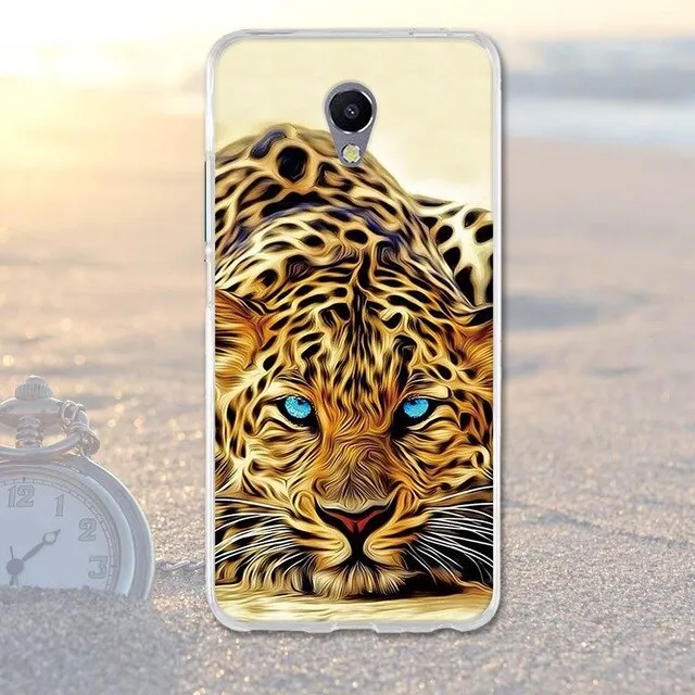 Phone Case For Meizu M5 Note Cases Back Cover for Meizu M 5 Note Covers Silicone Phone Bags Blue Charm Note 5 Fashion TPU Shell