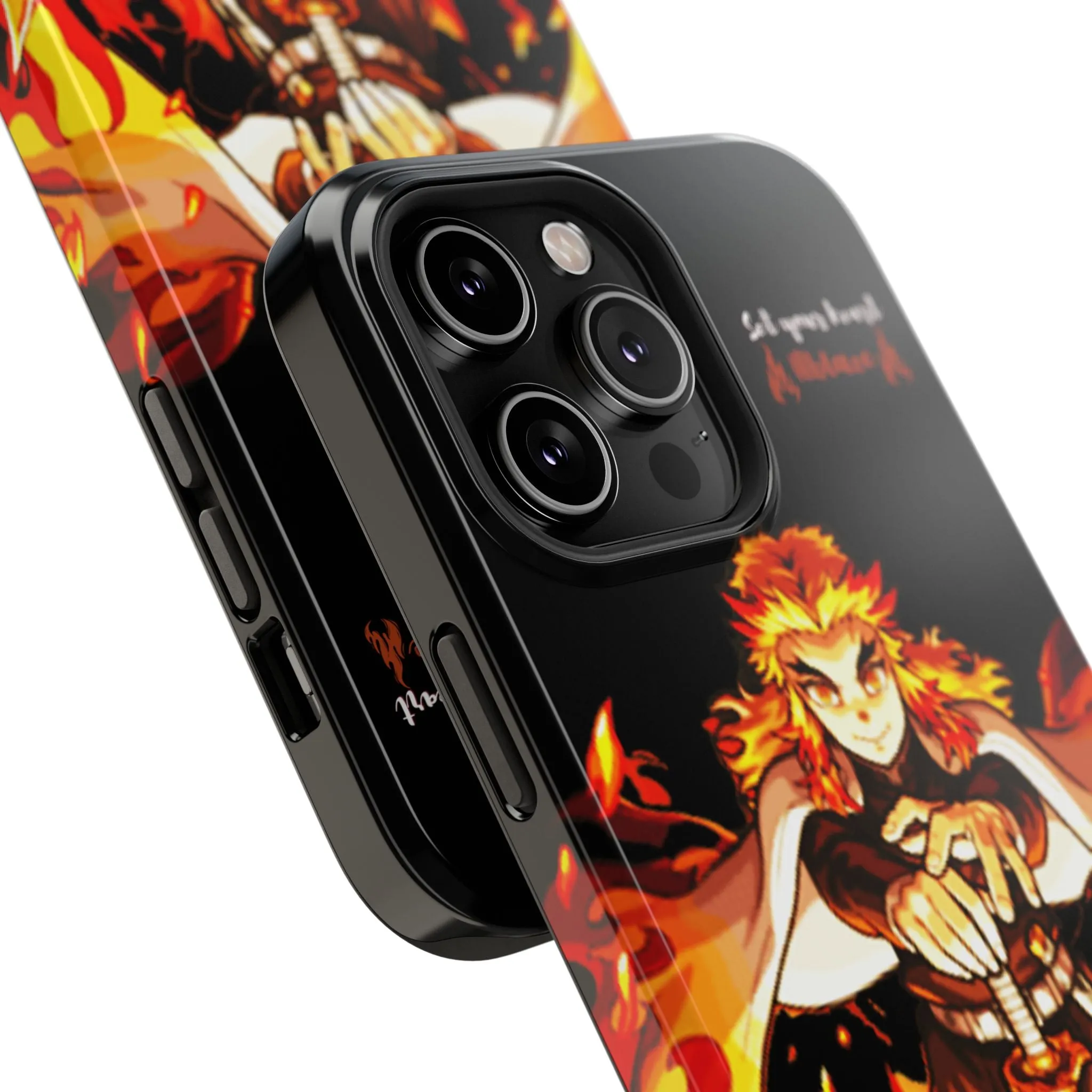 Phone Case - Rengoku Set Your Heart Ablaze