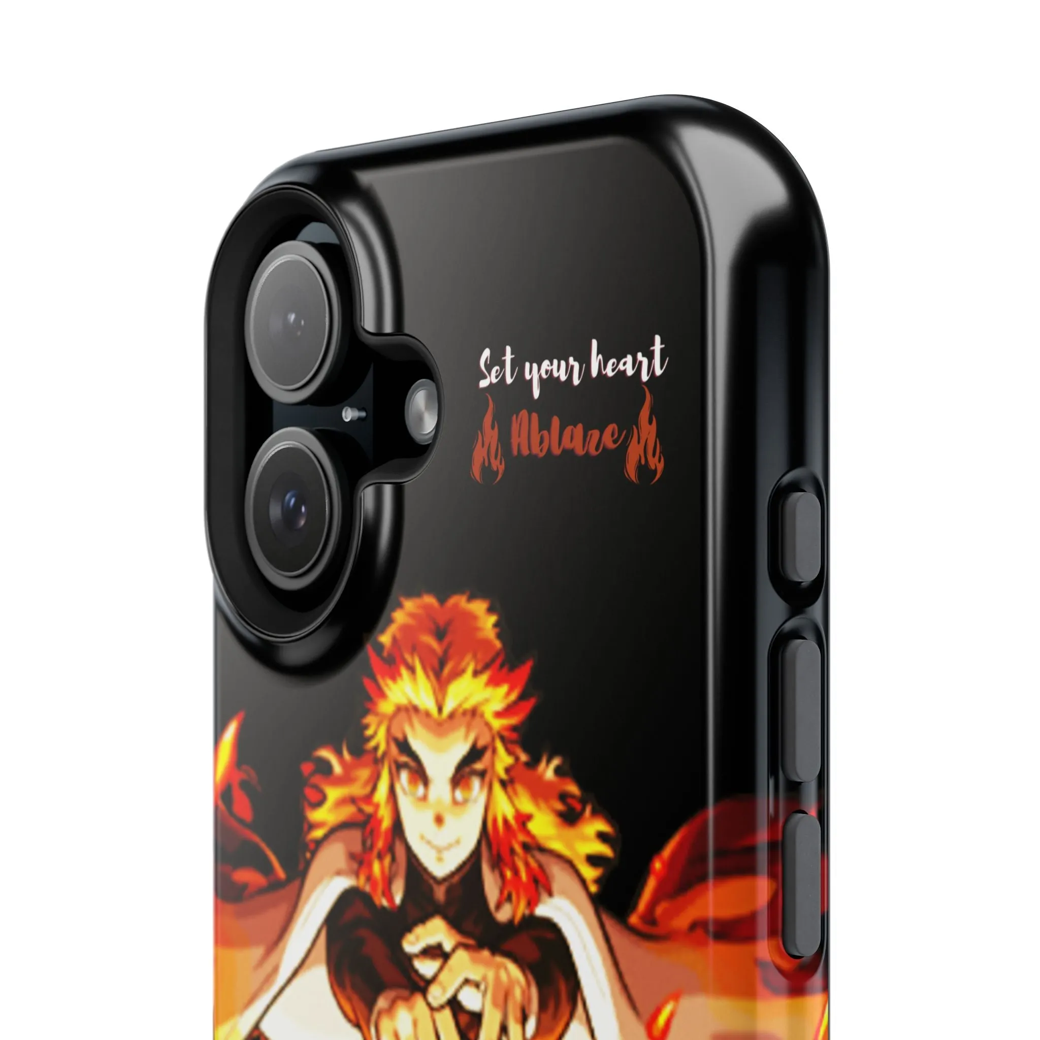 Phone Case - Rengoku Set Your Heart Ablaze