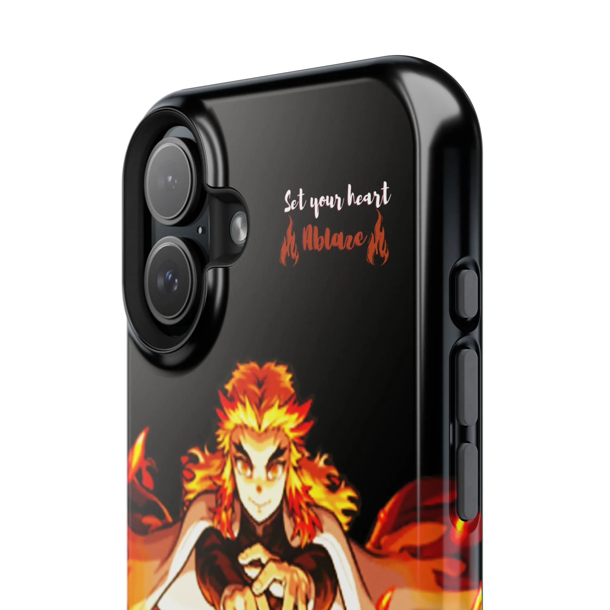 Phone Case - Rengoku Set Your Heart Ablaze