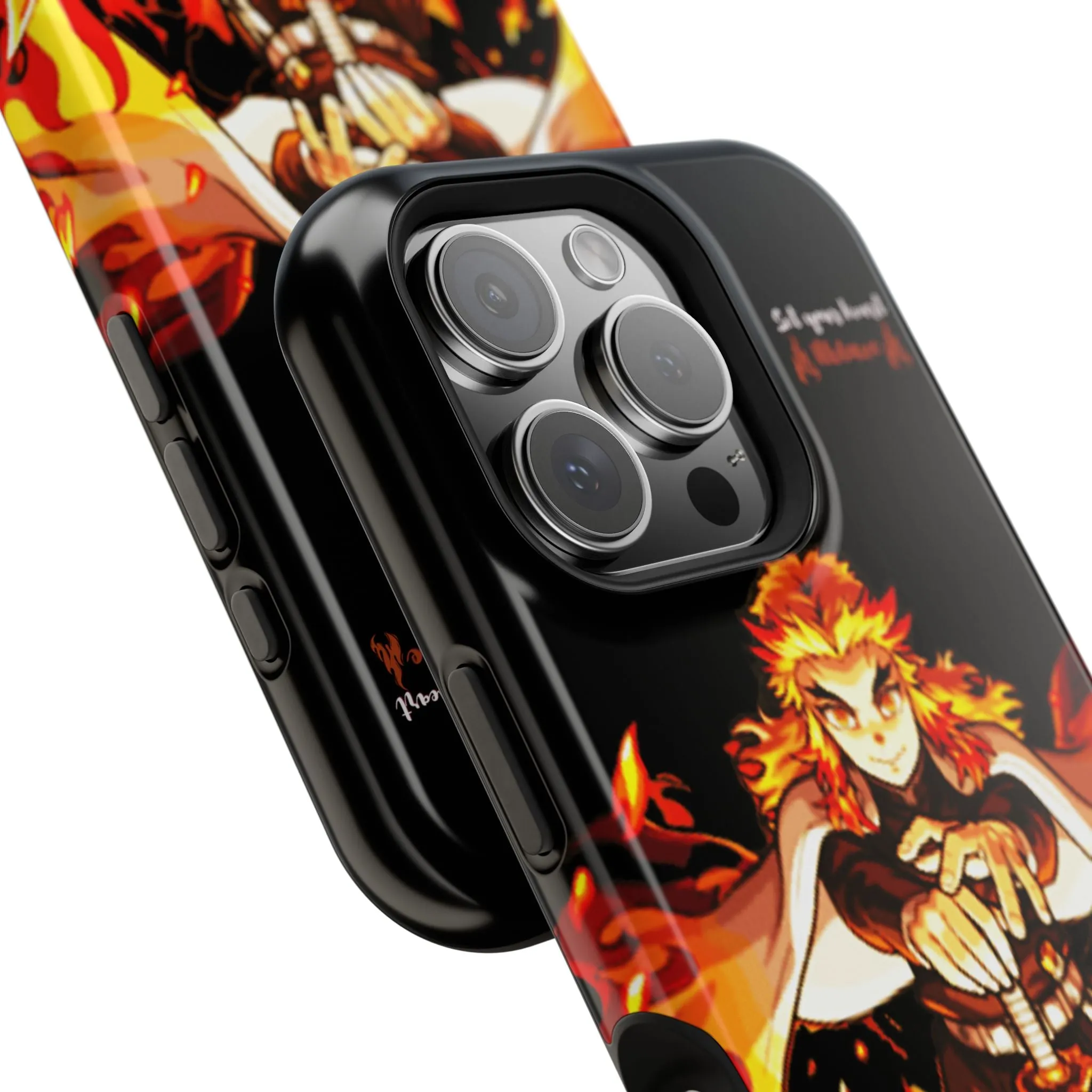 Phone Case - Rengoku Set Your Heart Ablaze