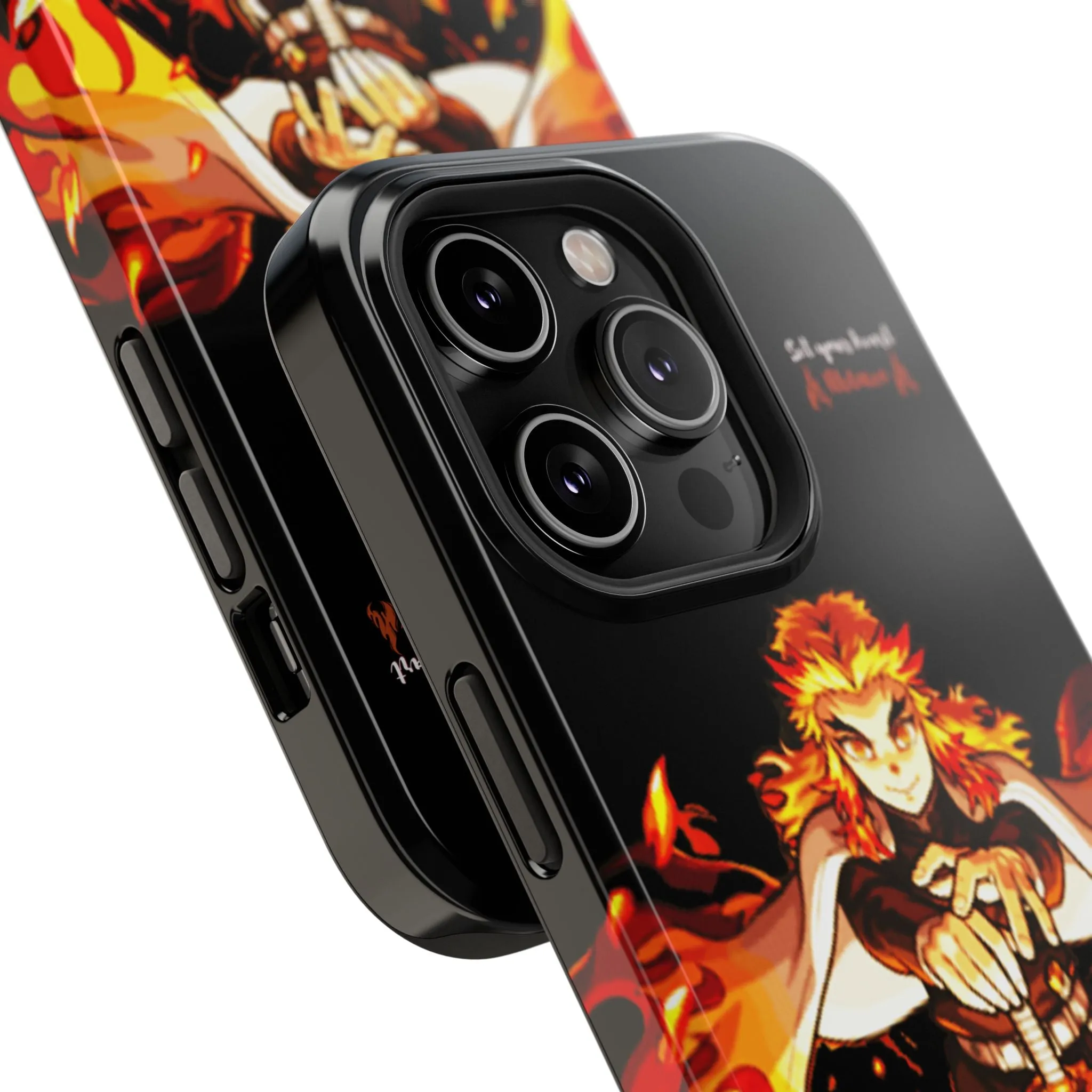 Phone Case - Rengoku Set Your Heart Ablaze