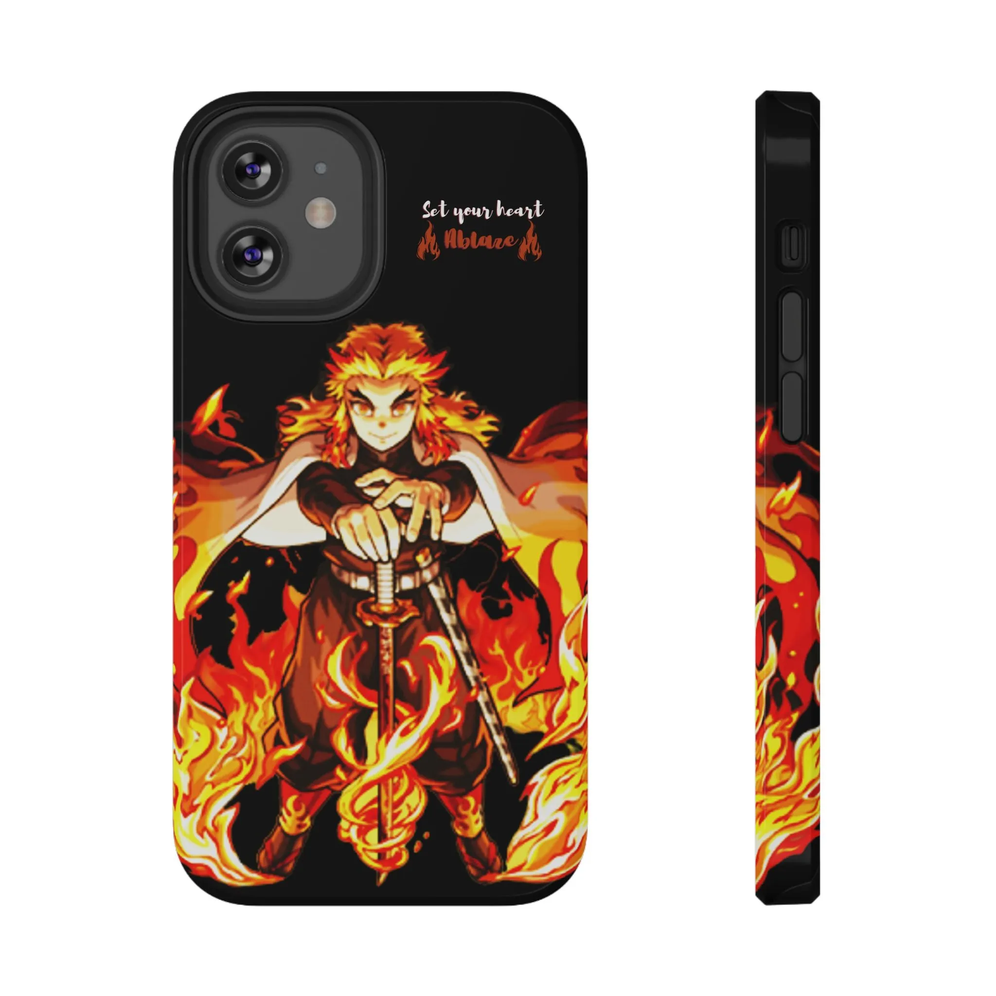 Phone Case - Rengoku Set Your Heart Ablaze