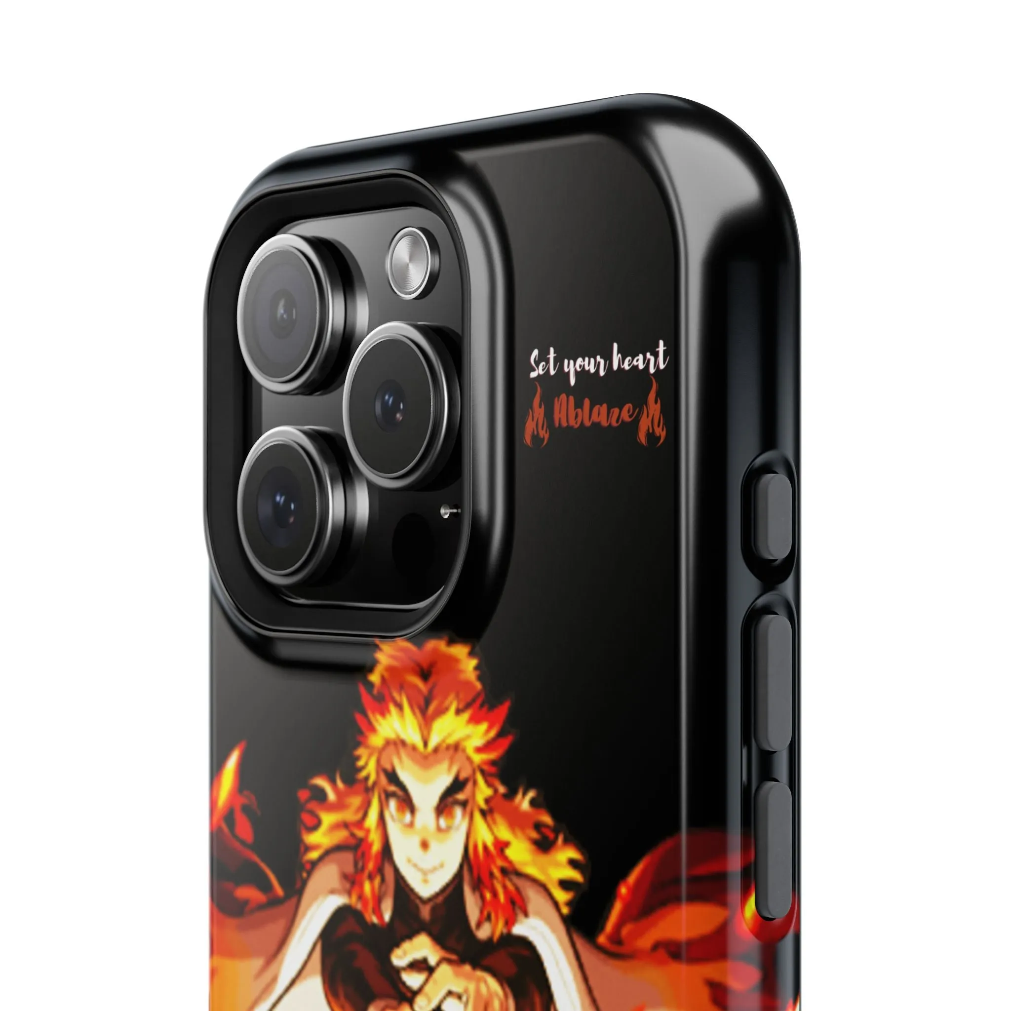 Phone Case - Rengoku Set Your Heart Ablaze