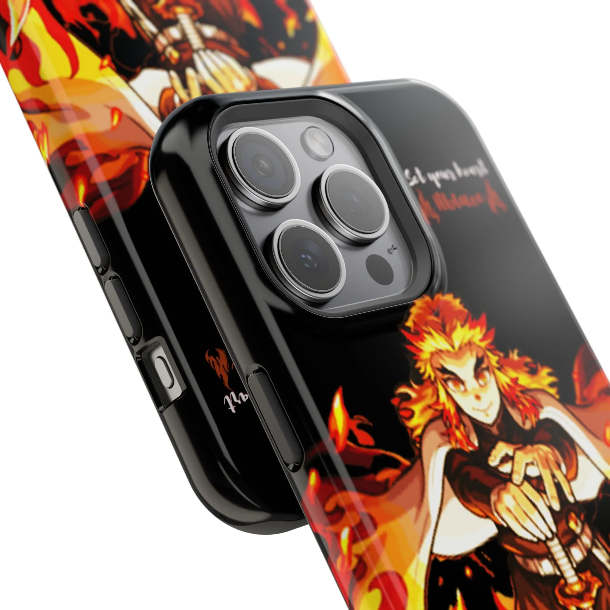 Phone Case - Rengoku Set Your Heart Ablaze