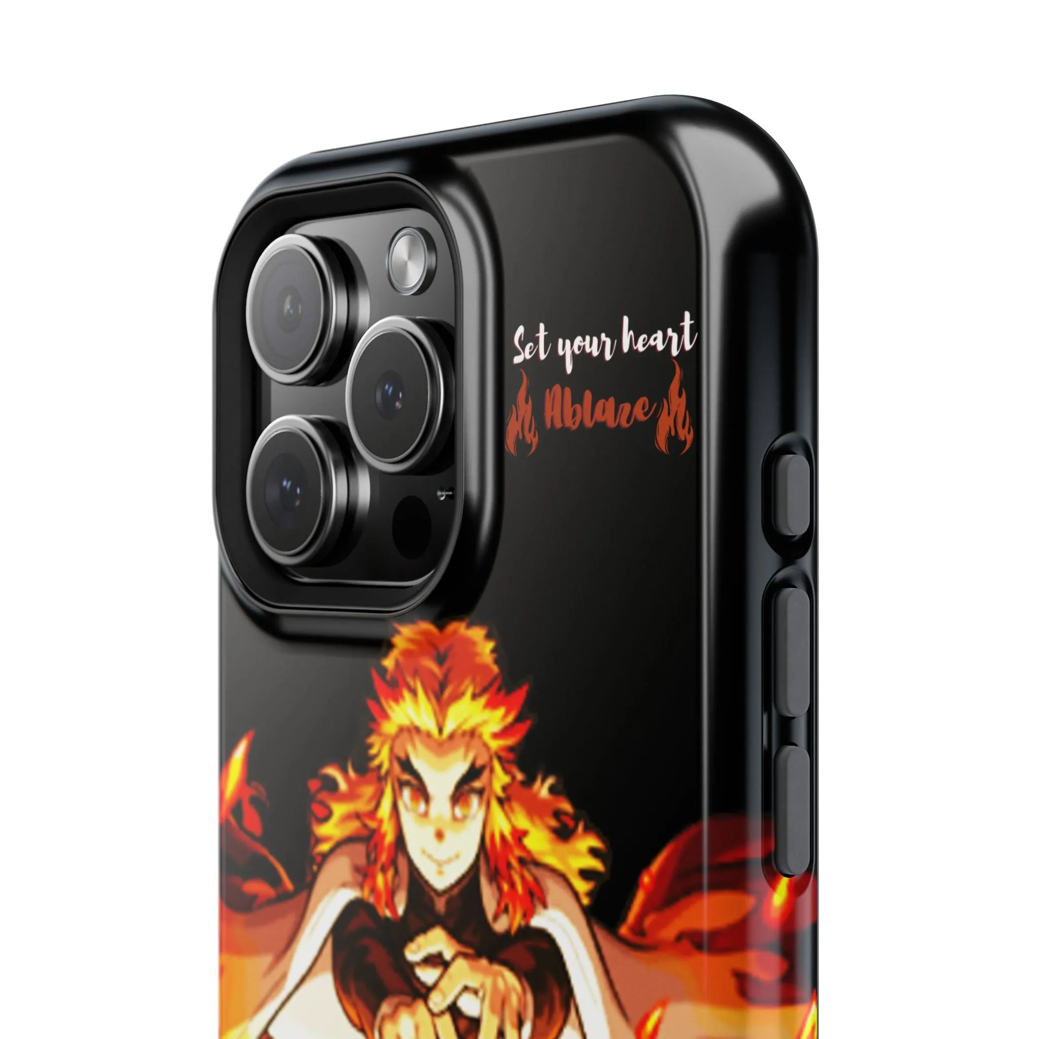 Phone Case - Rengoku Set Your Heart Ablaze