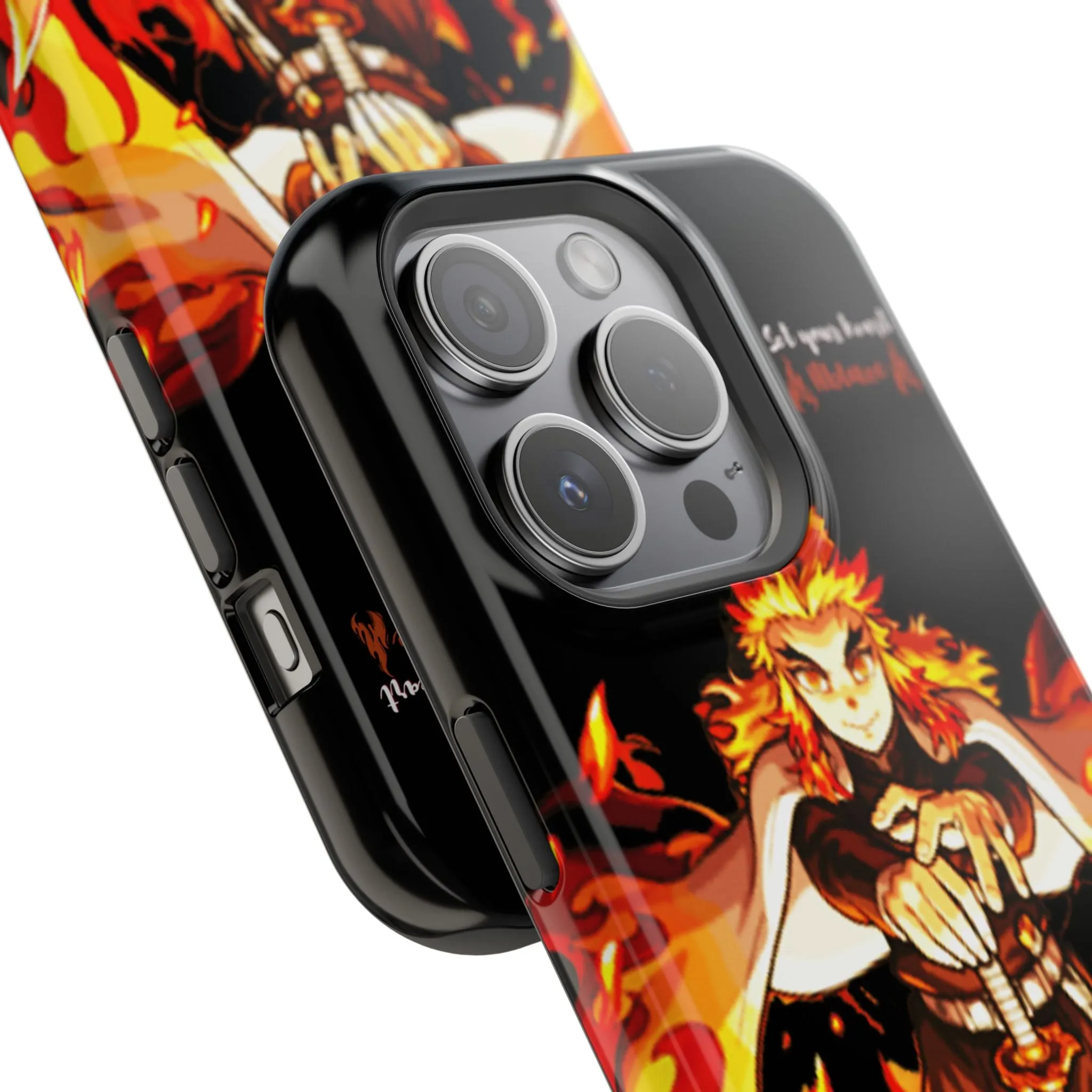 Phone Case - Rengoku Set Your Heart Ablaze