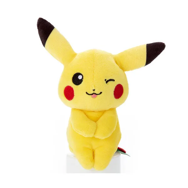 Pikachu Chokkorisan Pokemon Sitting mini Plush Doll