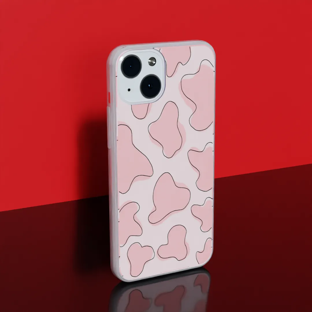 Pink Marble  - Soft Transparent Silicon Case