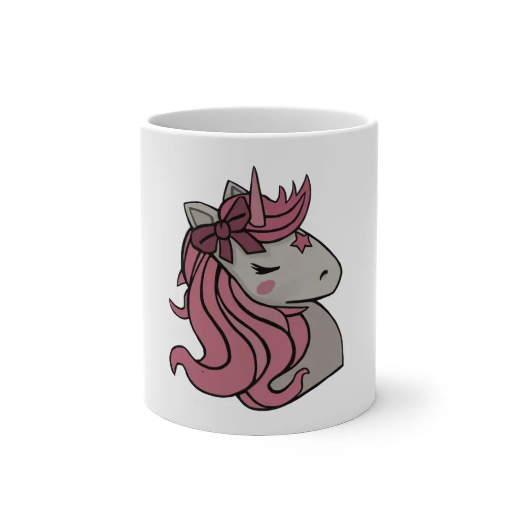 Pink Unicorn Color Changing Mug
