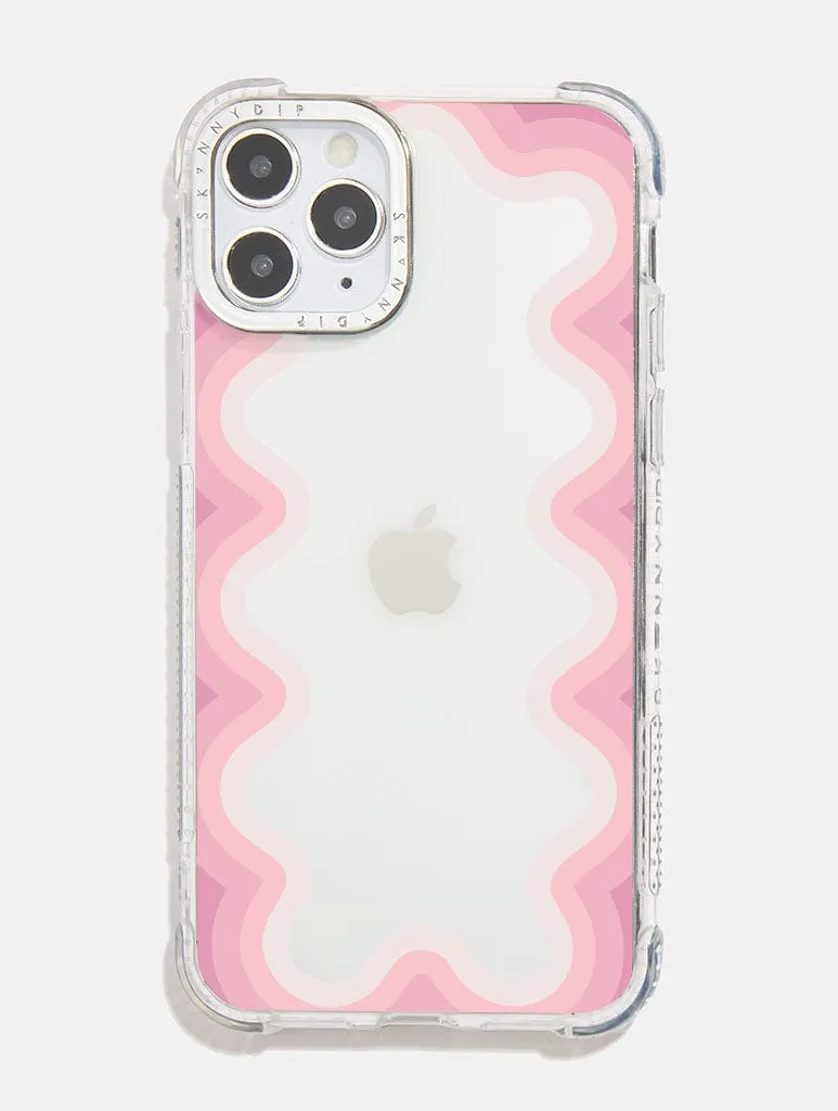 Pink Wiggle Shock iPhone Case