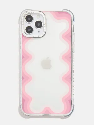 Pink Wiggle Shock iPhone Case