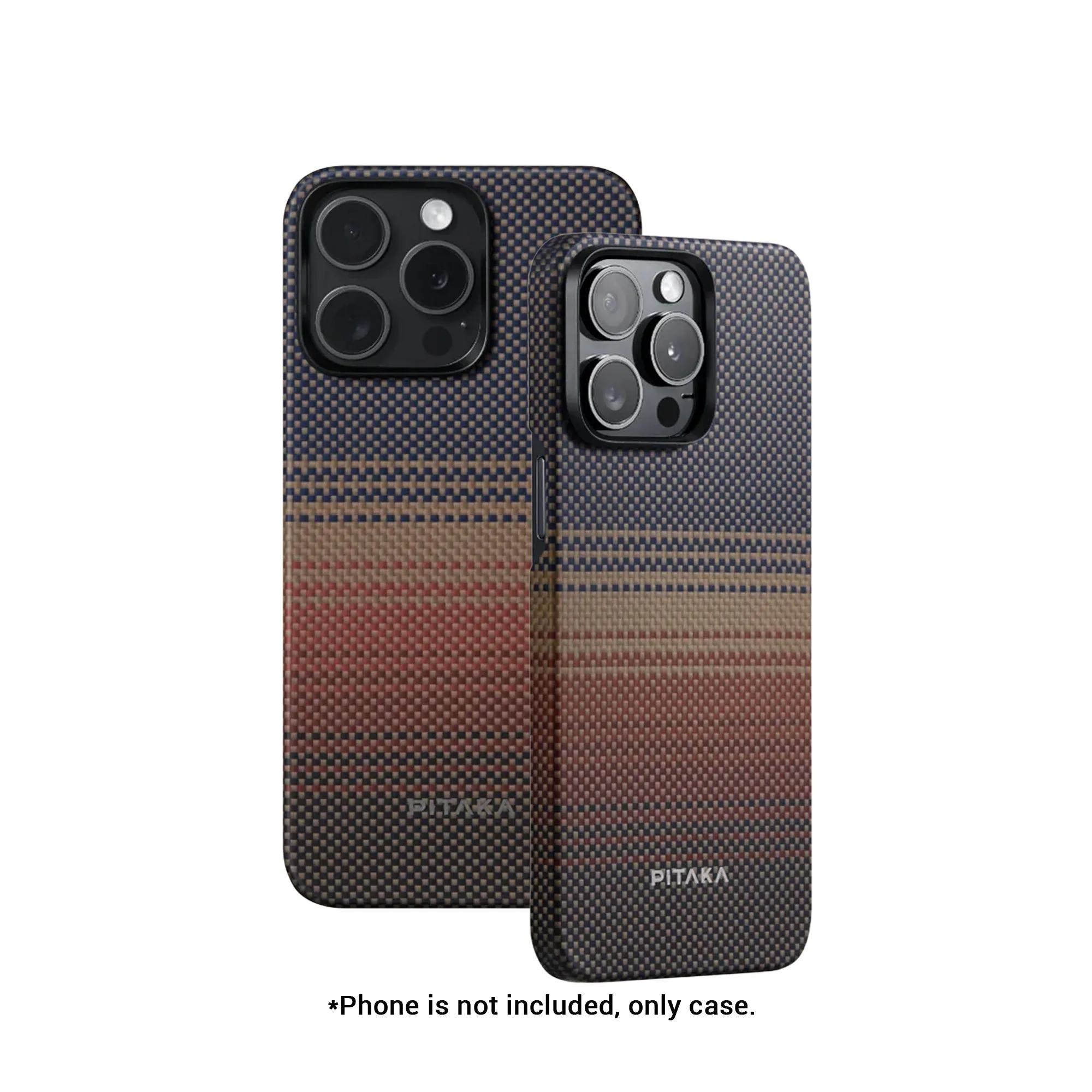PITAKA MagEZ Case 5 Sunset . Moonrise for iPhone 15 Series - Made with MagSafe SlimBoard™ Module 2.0
