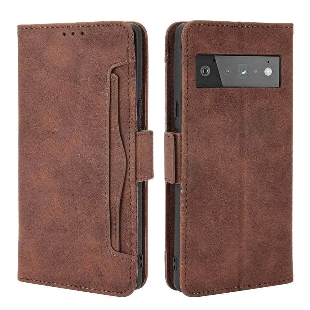 Pixel 6 Leather Card Slot Wallet