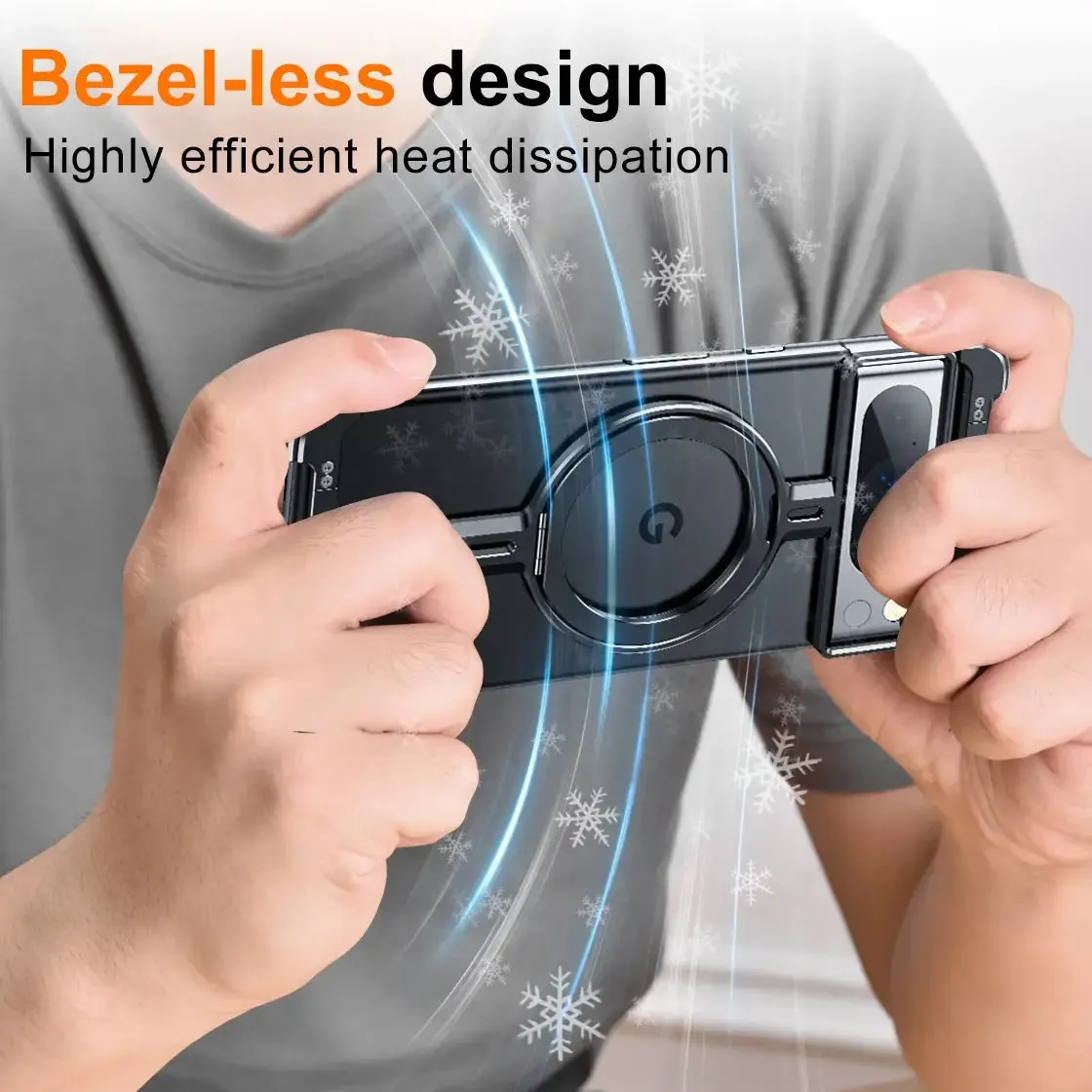 Pixel 7 Series Pivot Guard Magnetic Ring Stand Case