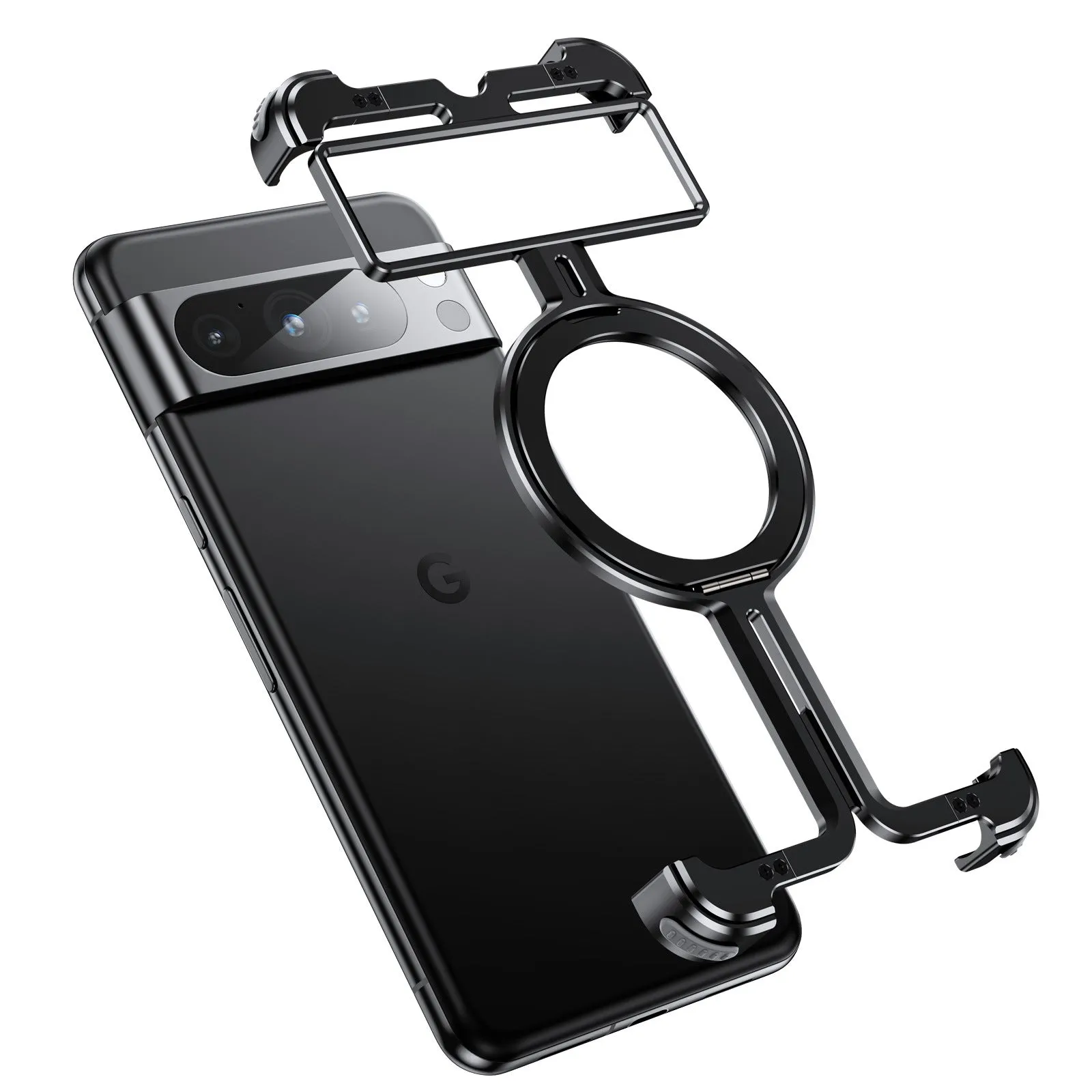 Pixel 7 Series Pivot Guard Magnetic Ring Stand Case