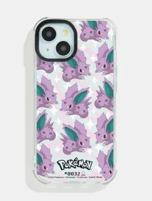 Pokemon #0032 Nidoran Shock iPhone Case