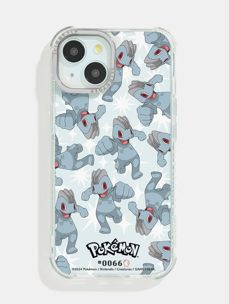 Pokemon #0066 Machop Shock iPhone Case