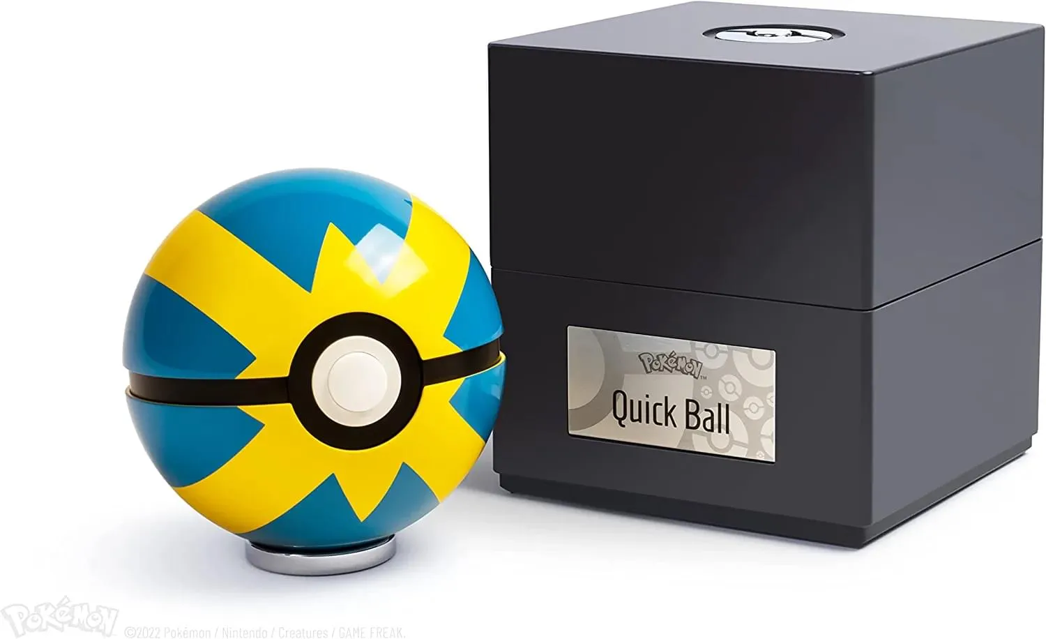 Pokemon Light-Up Die-Cast Quick Ball Replica