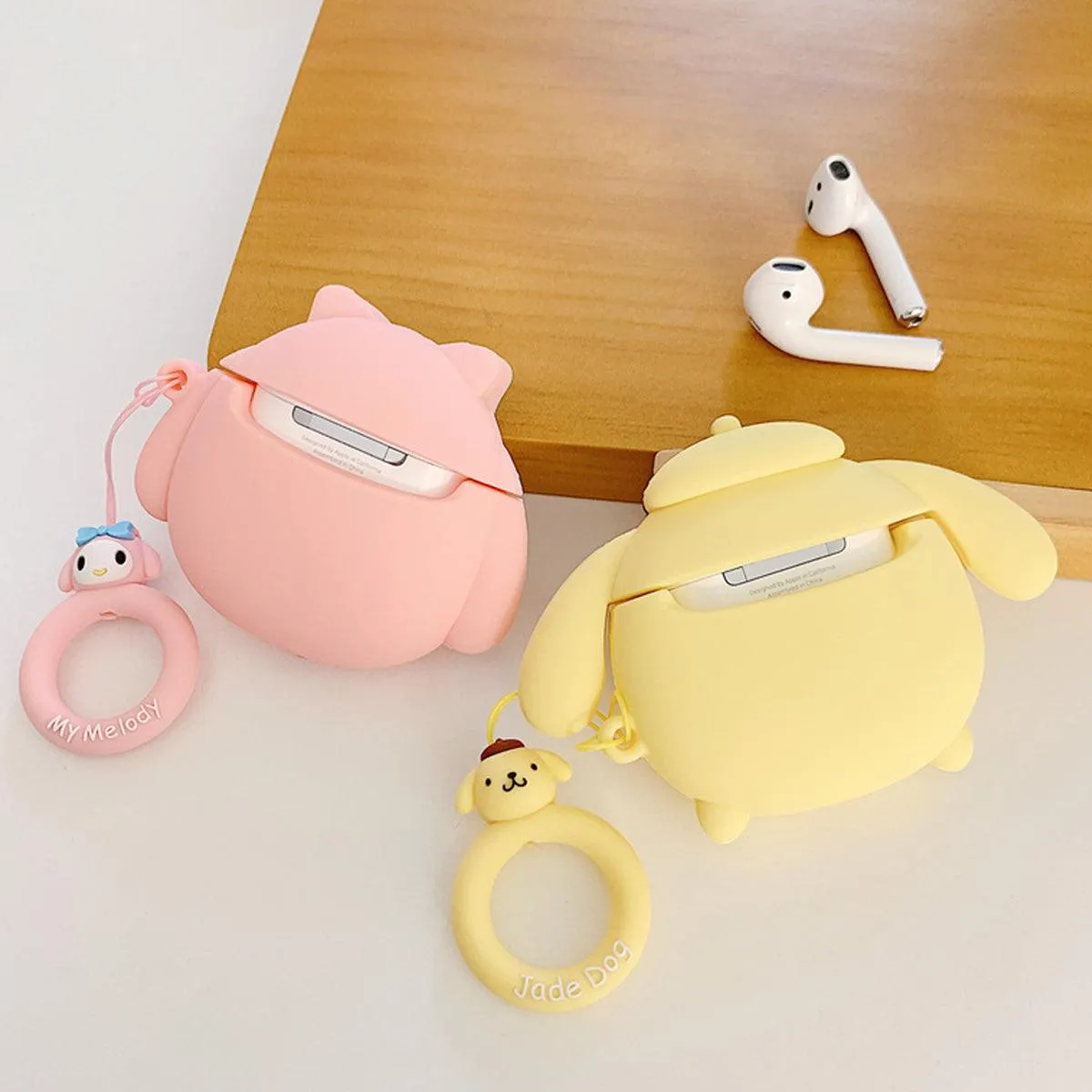 Pompompurin Pudding Dog Airpods Case