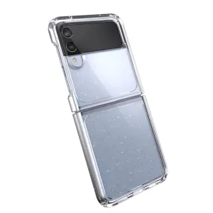 Presidio Perfect-Clear Fold Glitter Galaxy Z Flip4 Cases