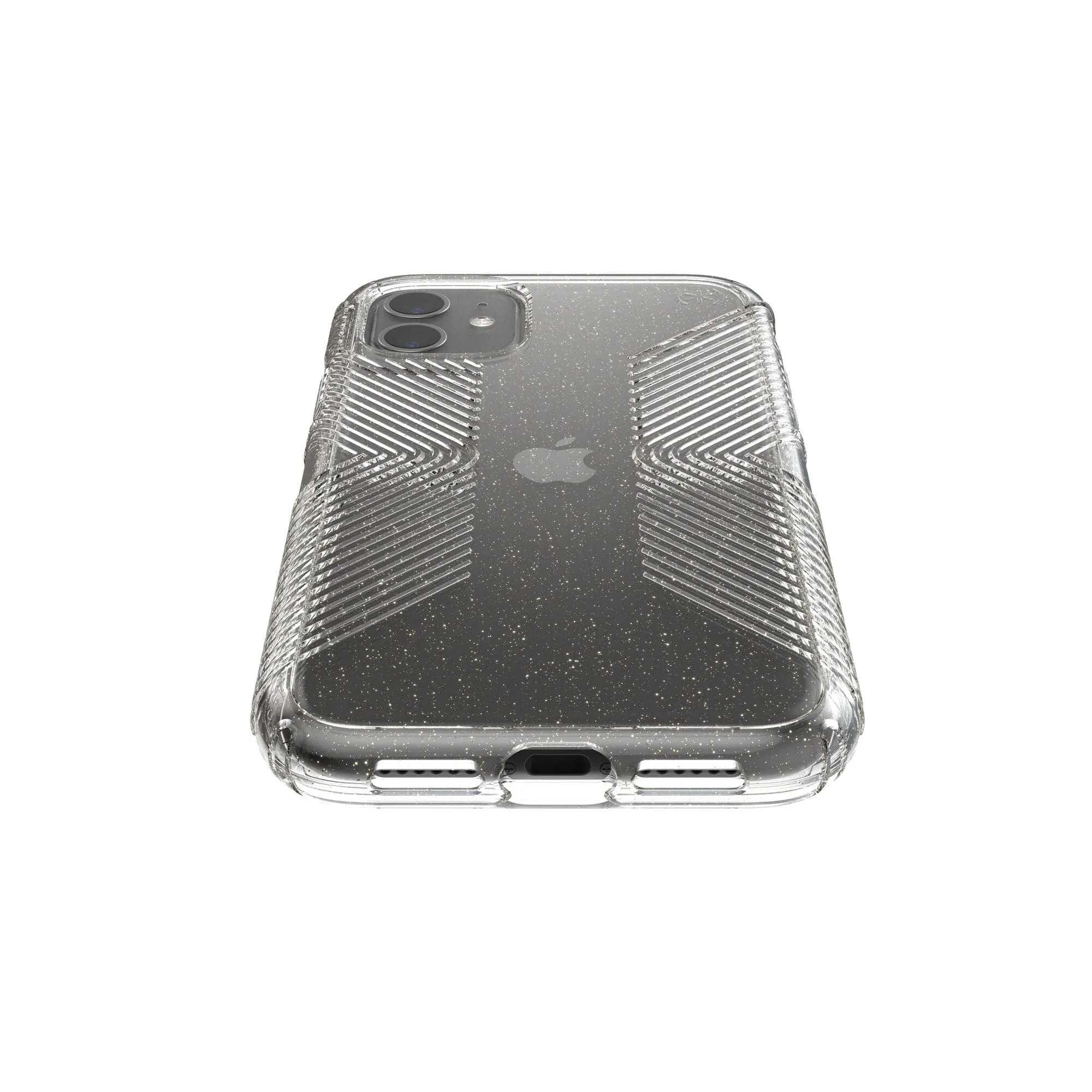 Presidio Perfect-Clear Glitter   Grips iPhone 11 Cases