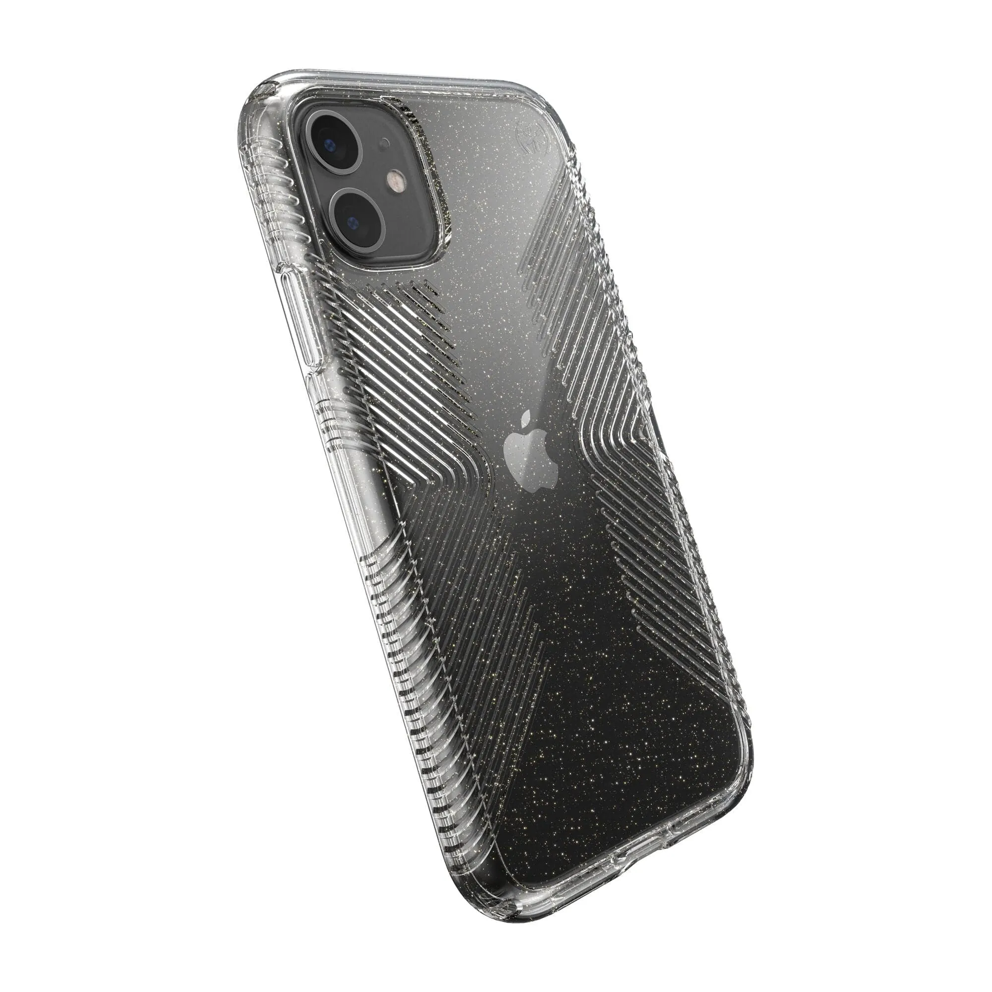 Presidio Perfect-Clear Glitter   Grips iPhone 11 Cases