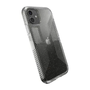 Presidio Perfect-Clear Glitter   Grips iPhone 11 Cases