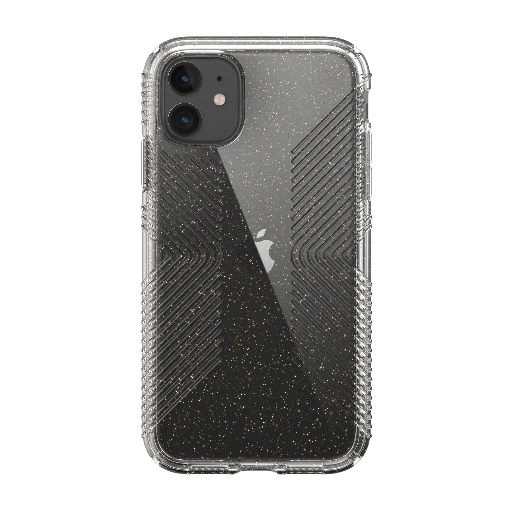 Presidio Perfect-Clear Glitter   Grips iPhone 11 Cases