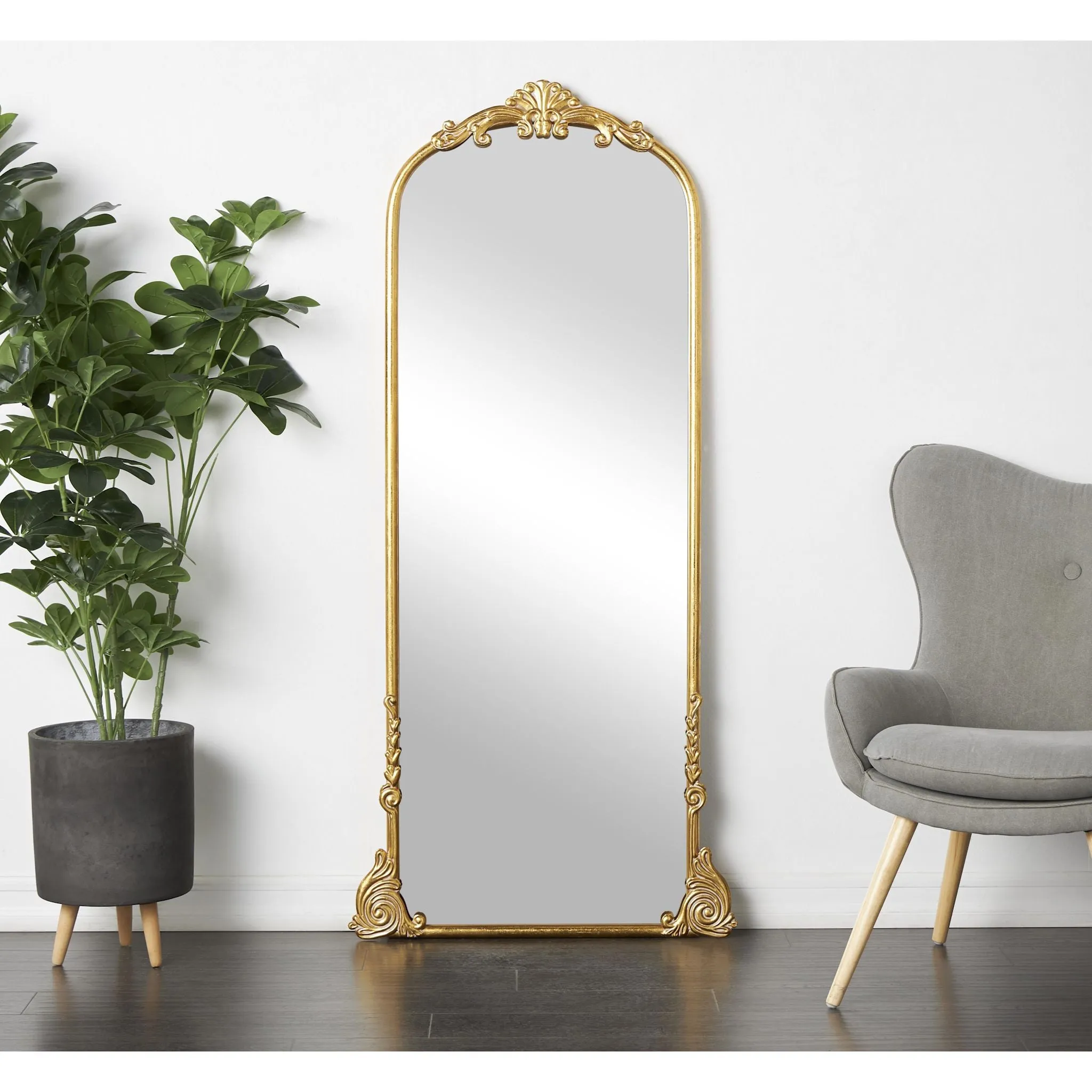 Princesa Floor Mirror - Gold