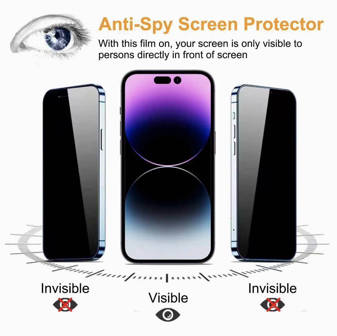 Privacy Anti-Spy Tempered Glass Screen Protector- iPhone 14 series
