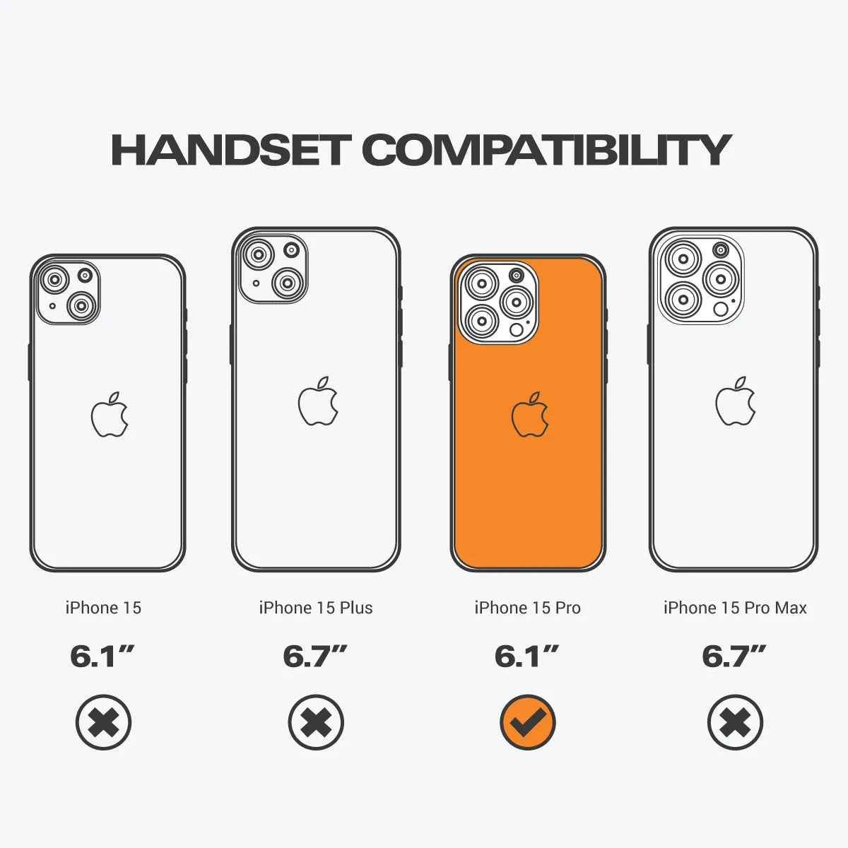 Privacy Glass Screen Armour - iPhone 15 Pro