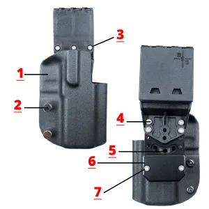 Pro Competition Holster Hardware Replacement Kits