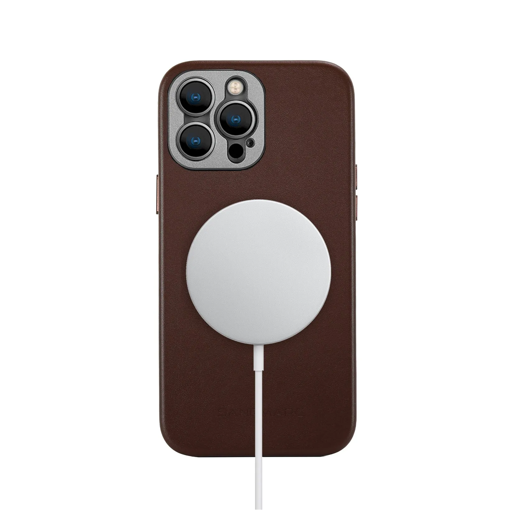 Pro Leather Case - iPhone 13 Pro - Brown