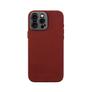 Pro Leather Case - iPhone 16 Pro - Red