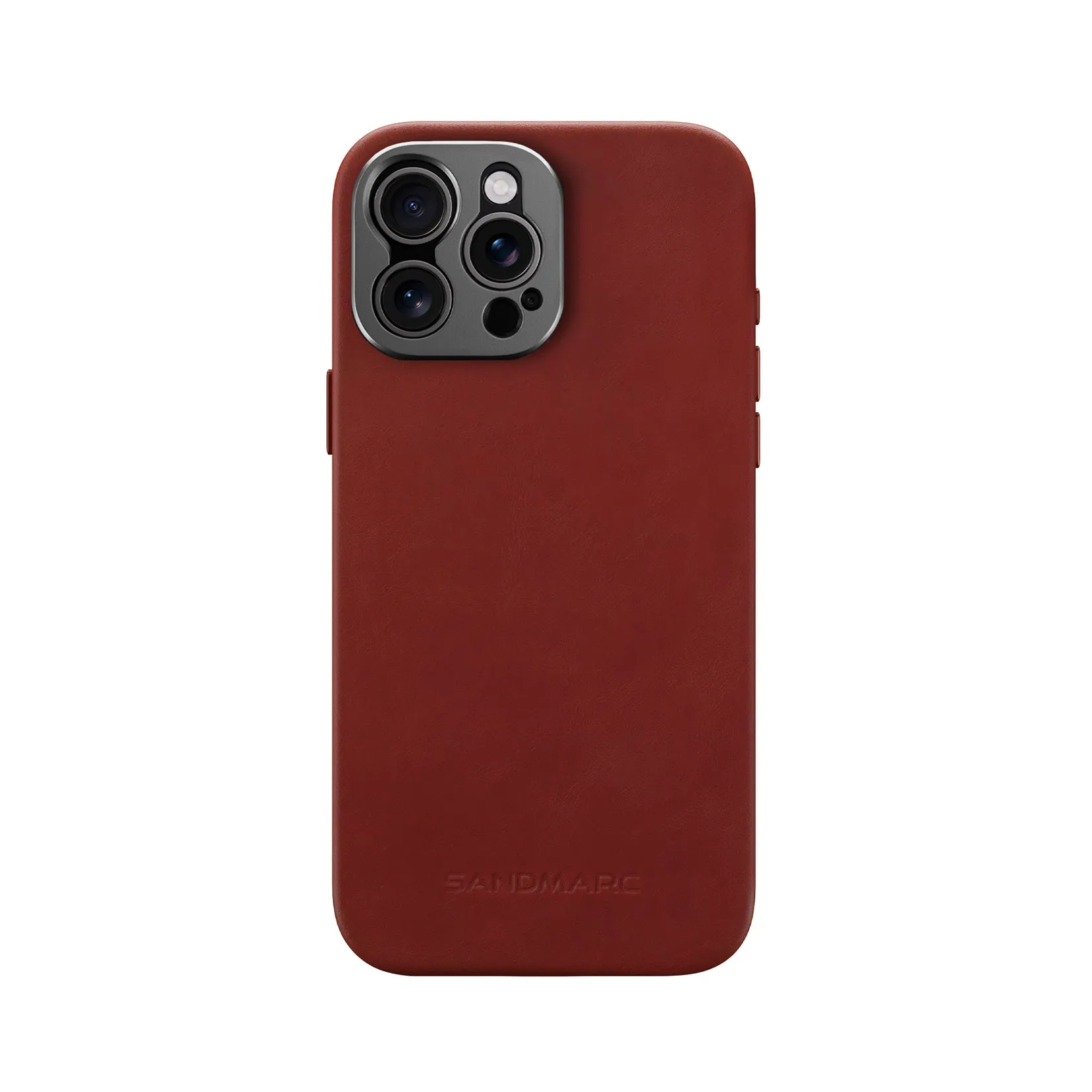 Pro Leather Case - iPhone 16 Pro - Red
