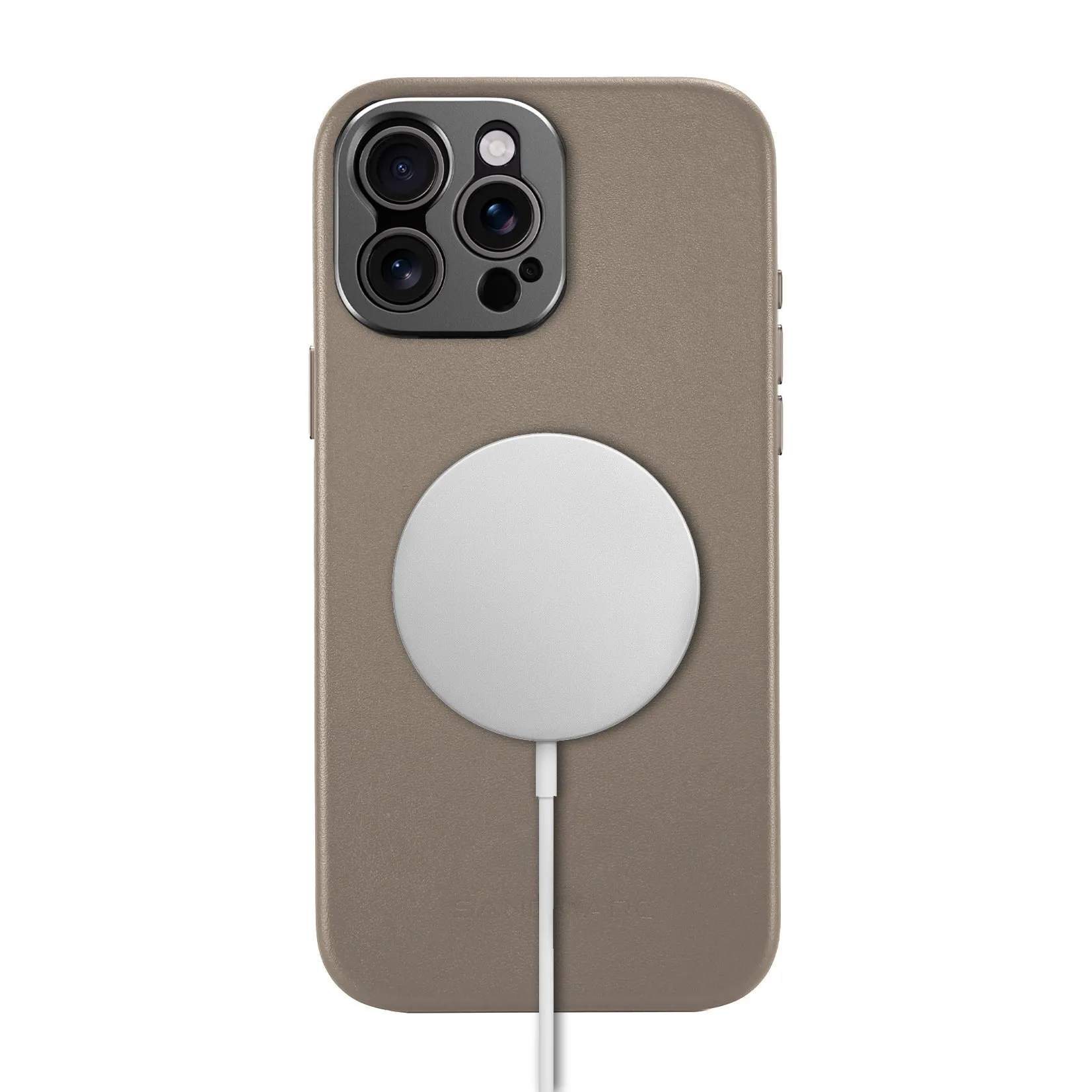 Pro Leather Case - iPhone 16 Pro - Sand