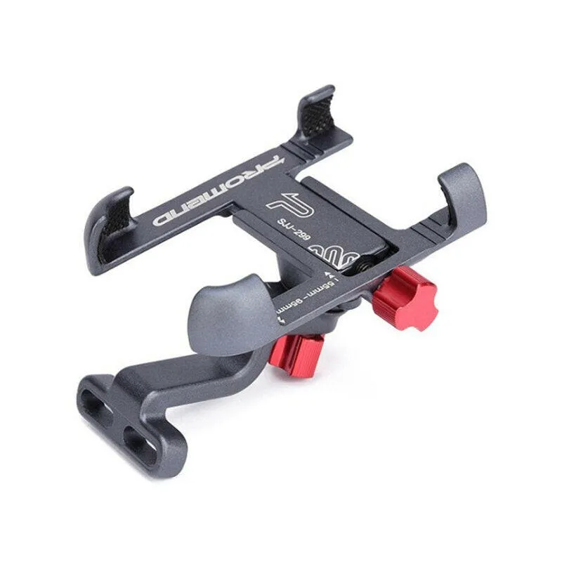 Promend 360 Rotatable Bike Mobile Phone Holder Aluminum Adjustable Bicycle Holder Non-slip MTB Mount Stand Cycling Bracket