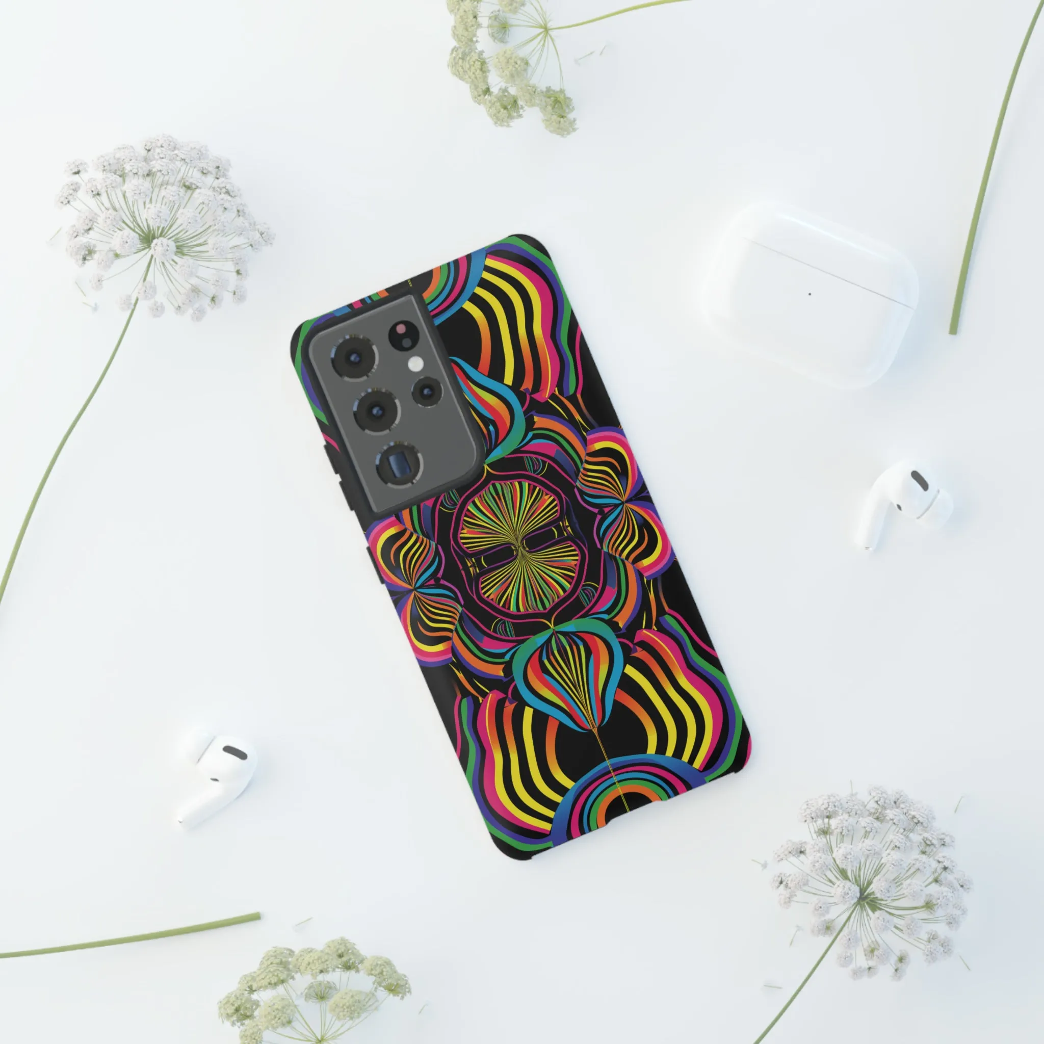 Psychedelic Colors 8 | iPhone, Samsung Galaxy, and Google Pixel Tough Cases