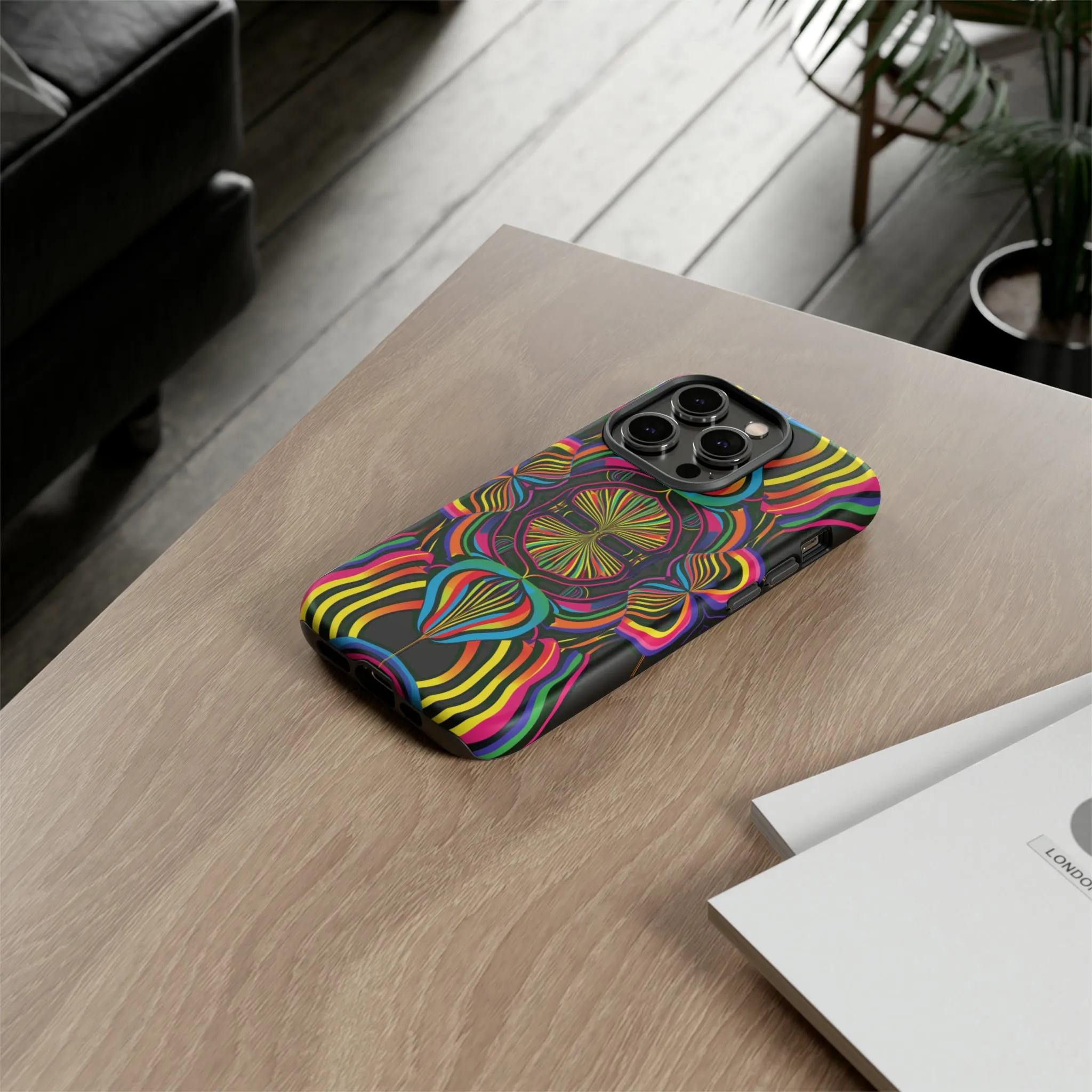 Psychedelic Colors 8 | iPhone, Samsung Galaxy, and Google Pixel Tough Cases