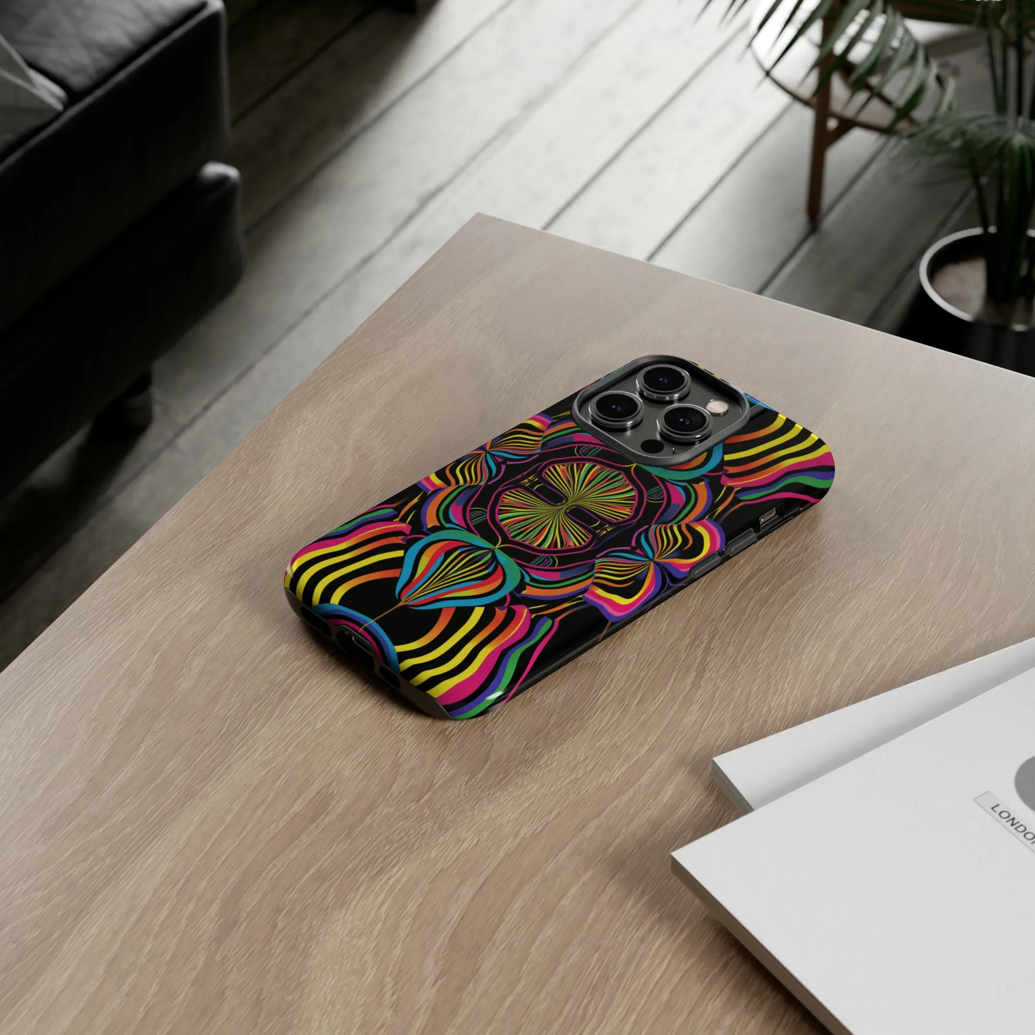 Psychedelic Colors 8 | iPhone, Samsung Galaxy, and Google Pixel Tough Cases
