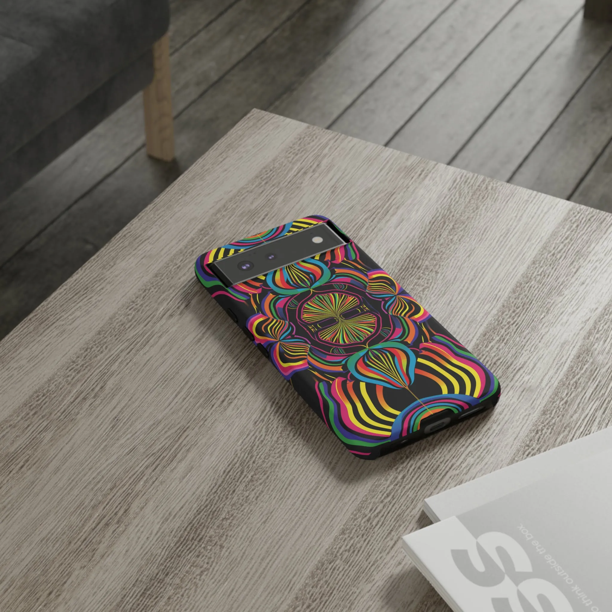 Psychedelic Colors 8 | iPhone, Samsung Galaxy, and Google Pixel Tough Cases