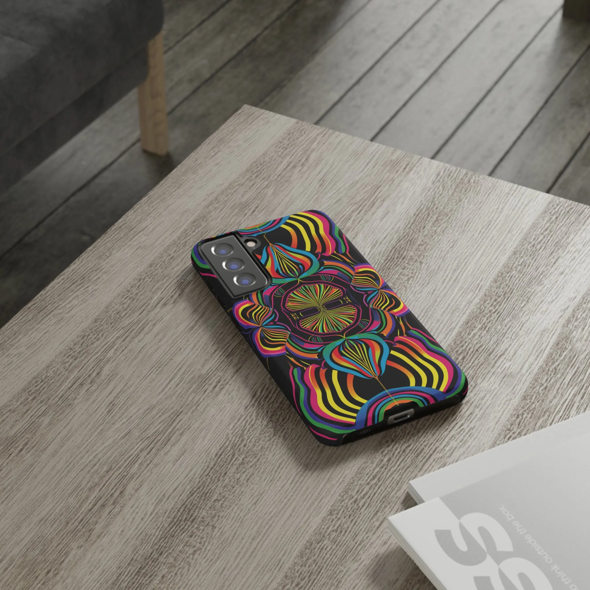 Psychedelic Colors 8 | iPhone, Samsung Galaxy, and Google Pixel Tough Cases