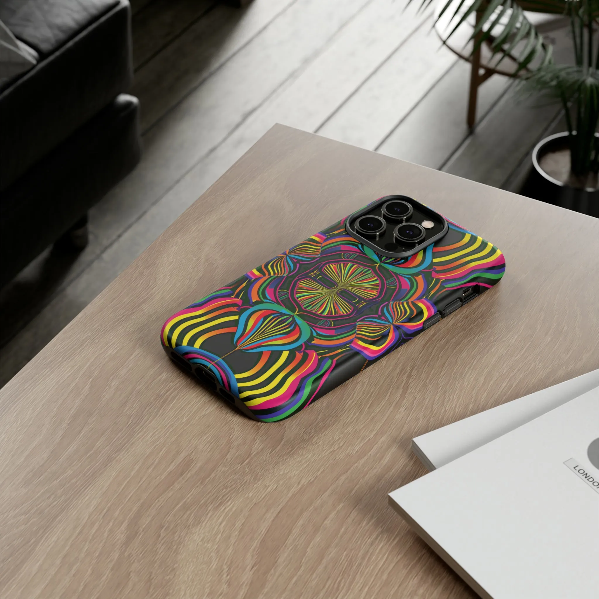 Psychedelic Colors 8 | iPhone, Samsung Galaxy, and Google Pixel Tough Cases