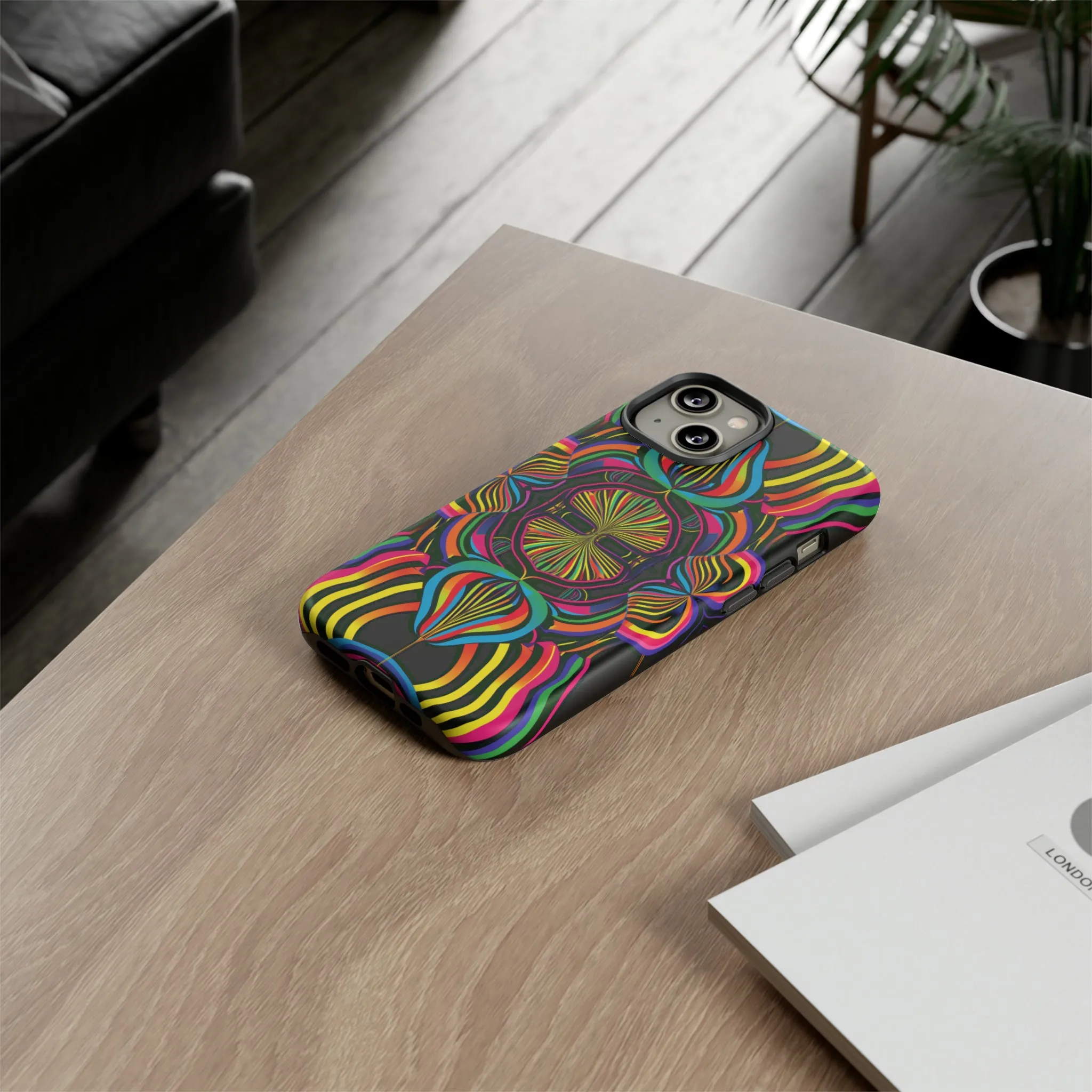 Psychedelic Colors 8 | iPhone, Samsung Galaxy, and Google Pixel Tough Cases
