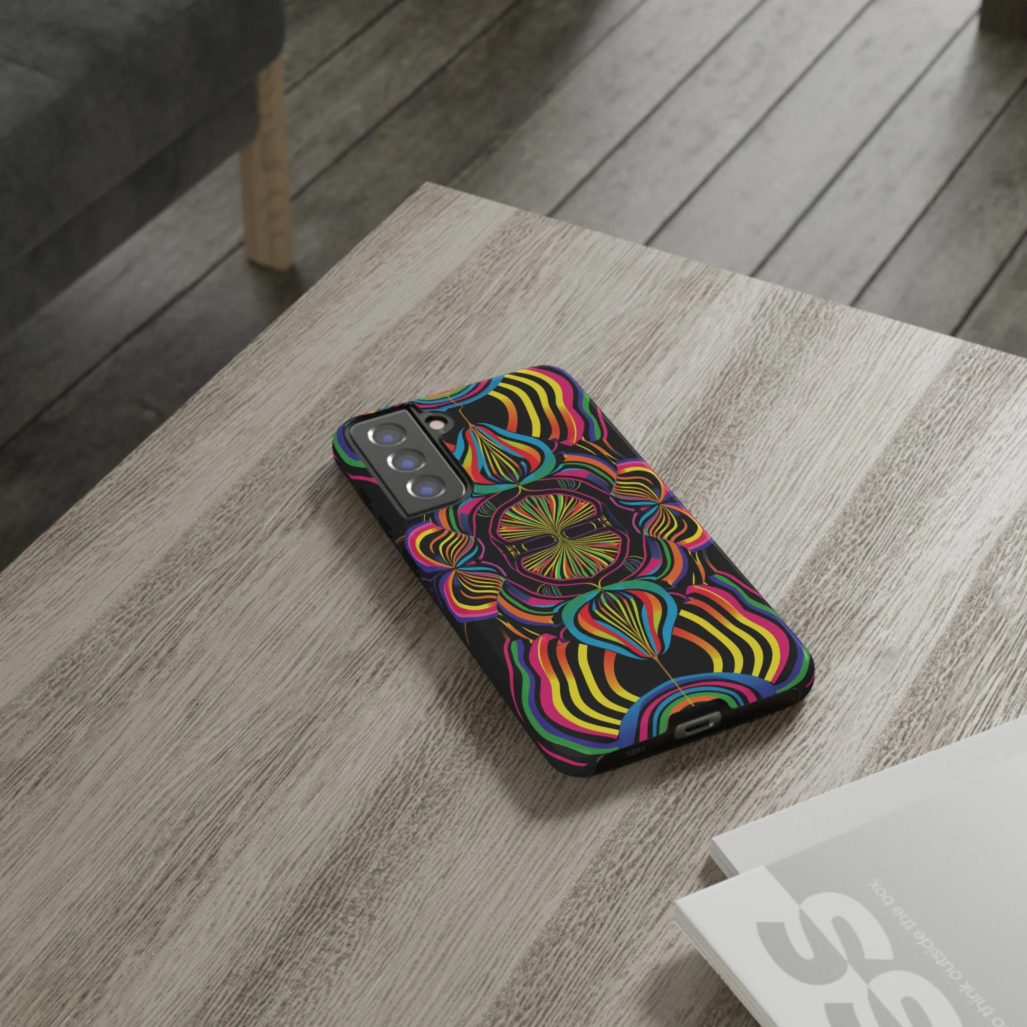 Psychedelic Colors 8 | iPhone, Samsung Galaxy, and Google Pixel Tough Cases