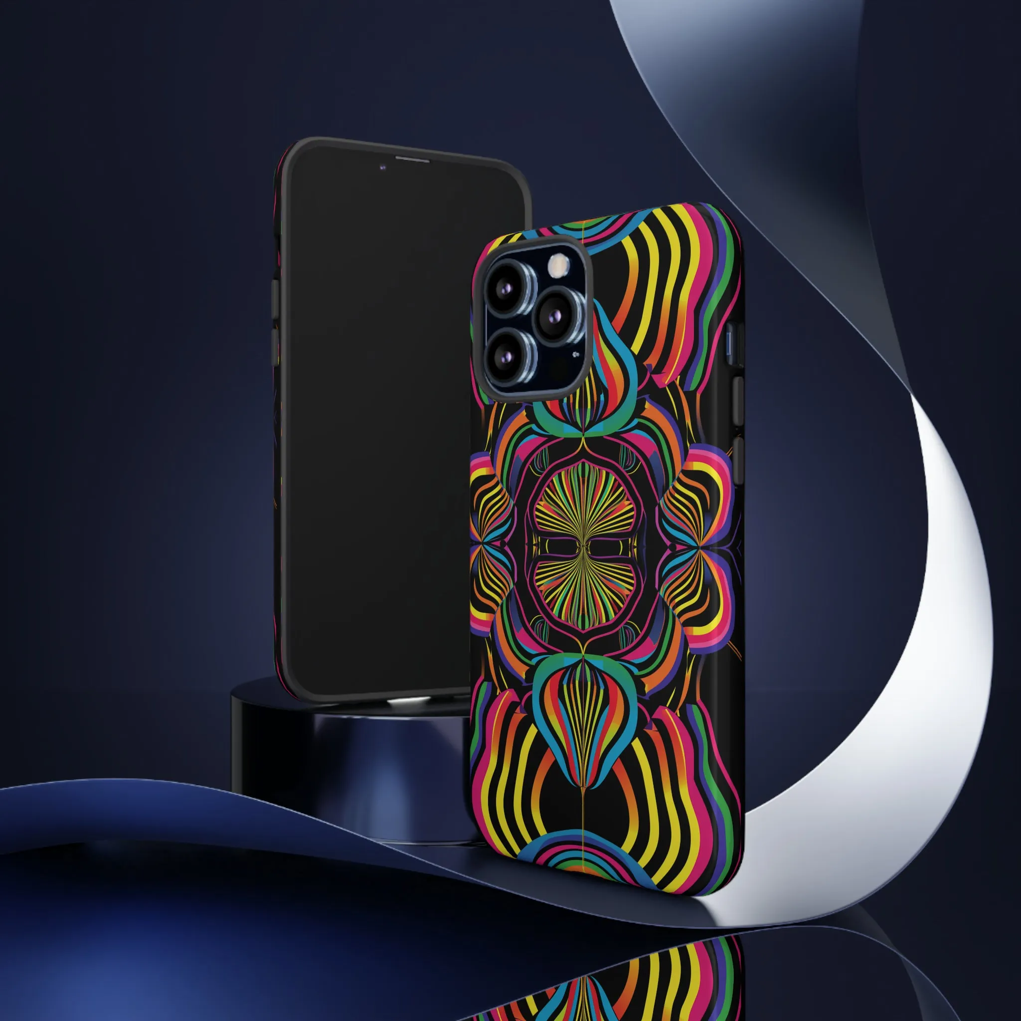 Psychedelic Colors 8 | iPhone, Samsung Galaxy, and Google Pixel Tough Cases