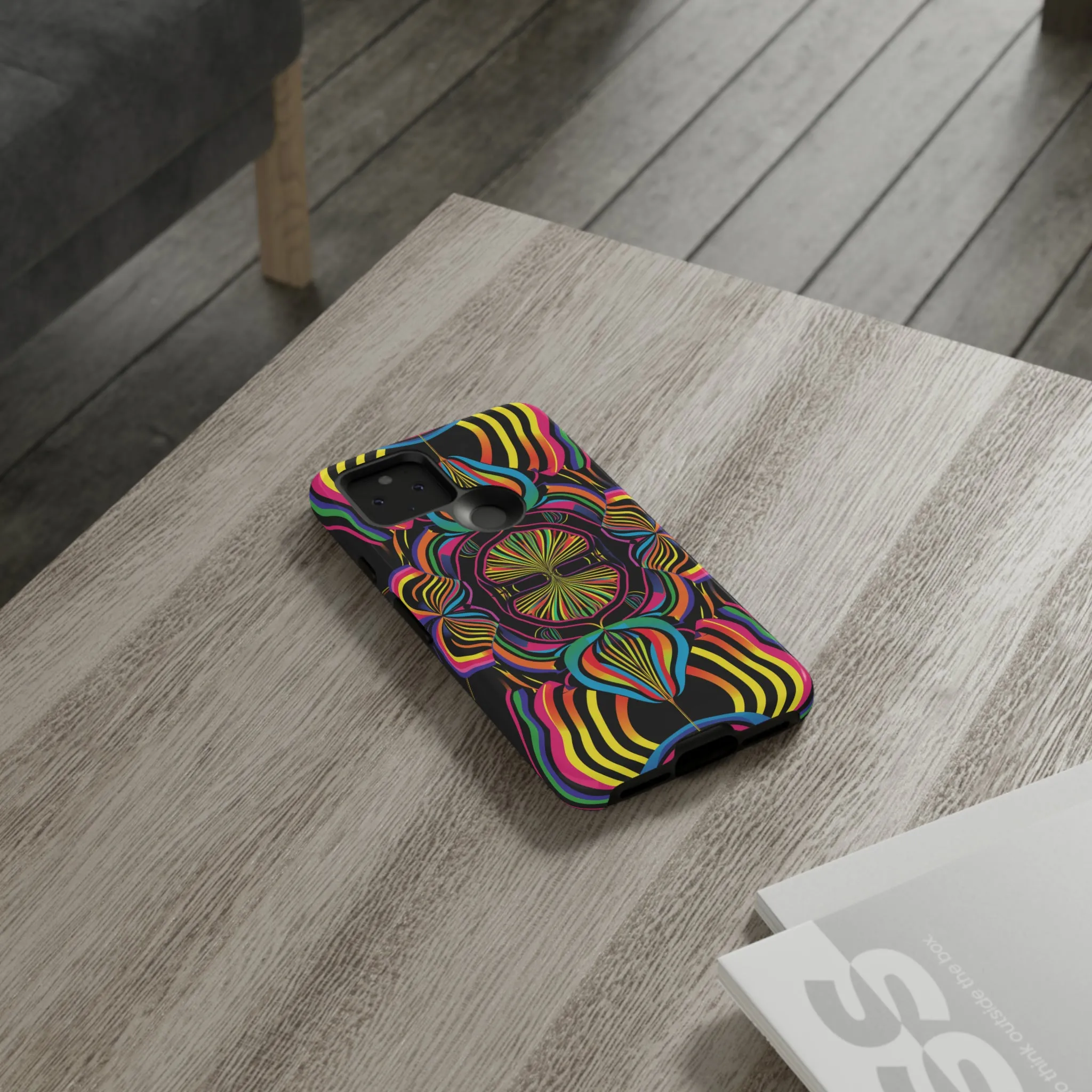 Psychedelic Colors 8 | iPhone, Samsung Galaxy, and Google Pixel Tough Cases