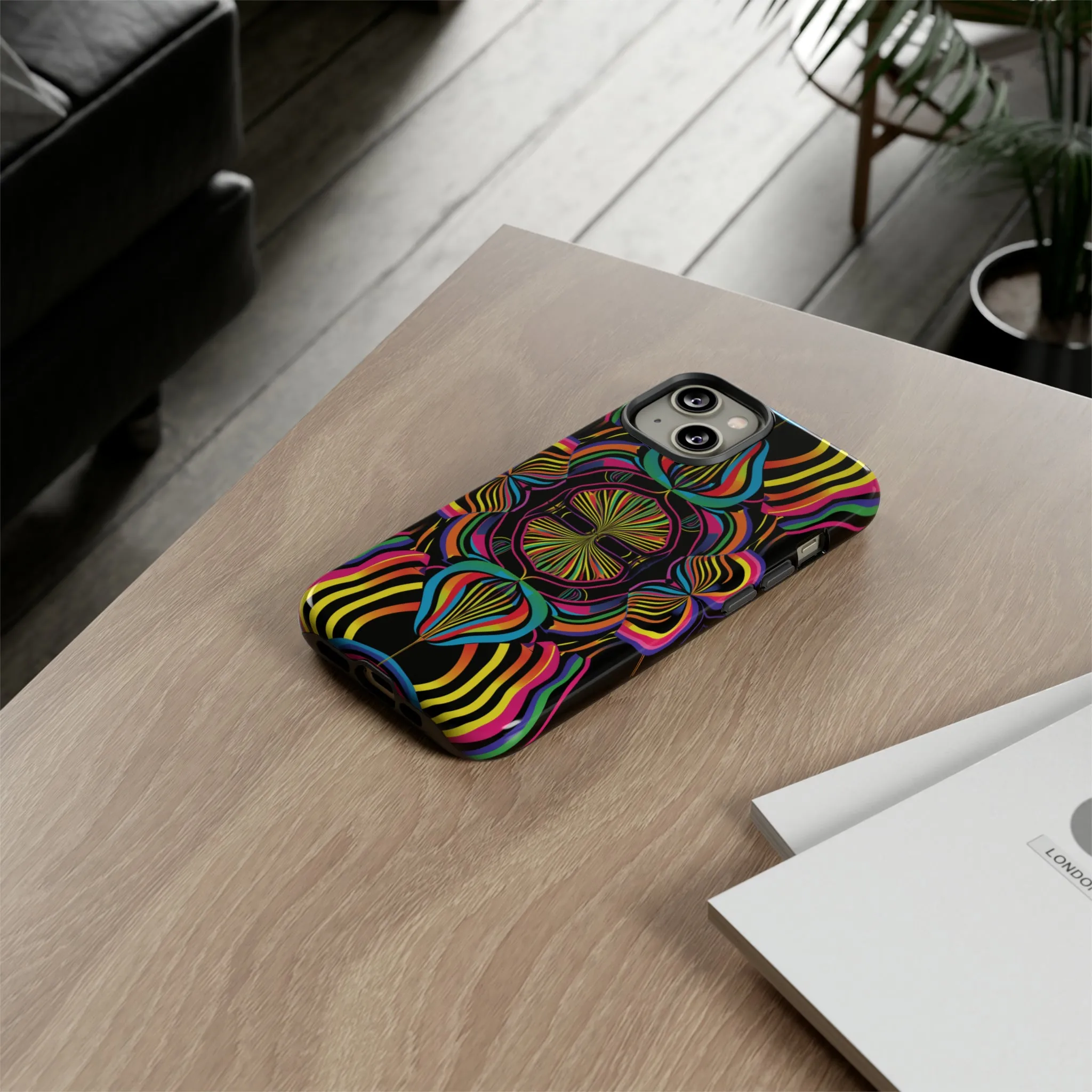 Psychedelic Colors 8 | iPhone, Samsung Galaxy, and Google Pixel Tough Cases